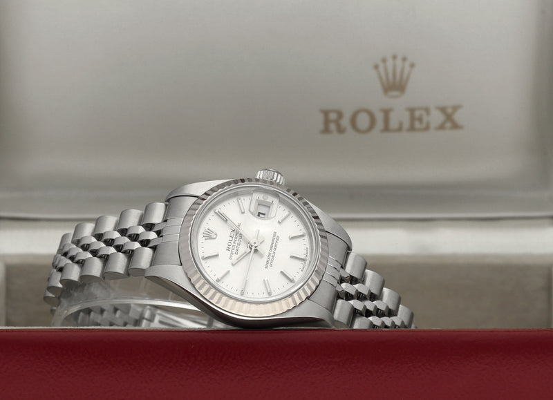 Rolex Oyster Perpetual Lady Datejust 79174 - 2004 - Rolex horloge - Rolex kopen - Rolex dames horloge - Trophies Watches