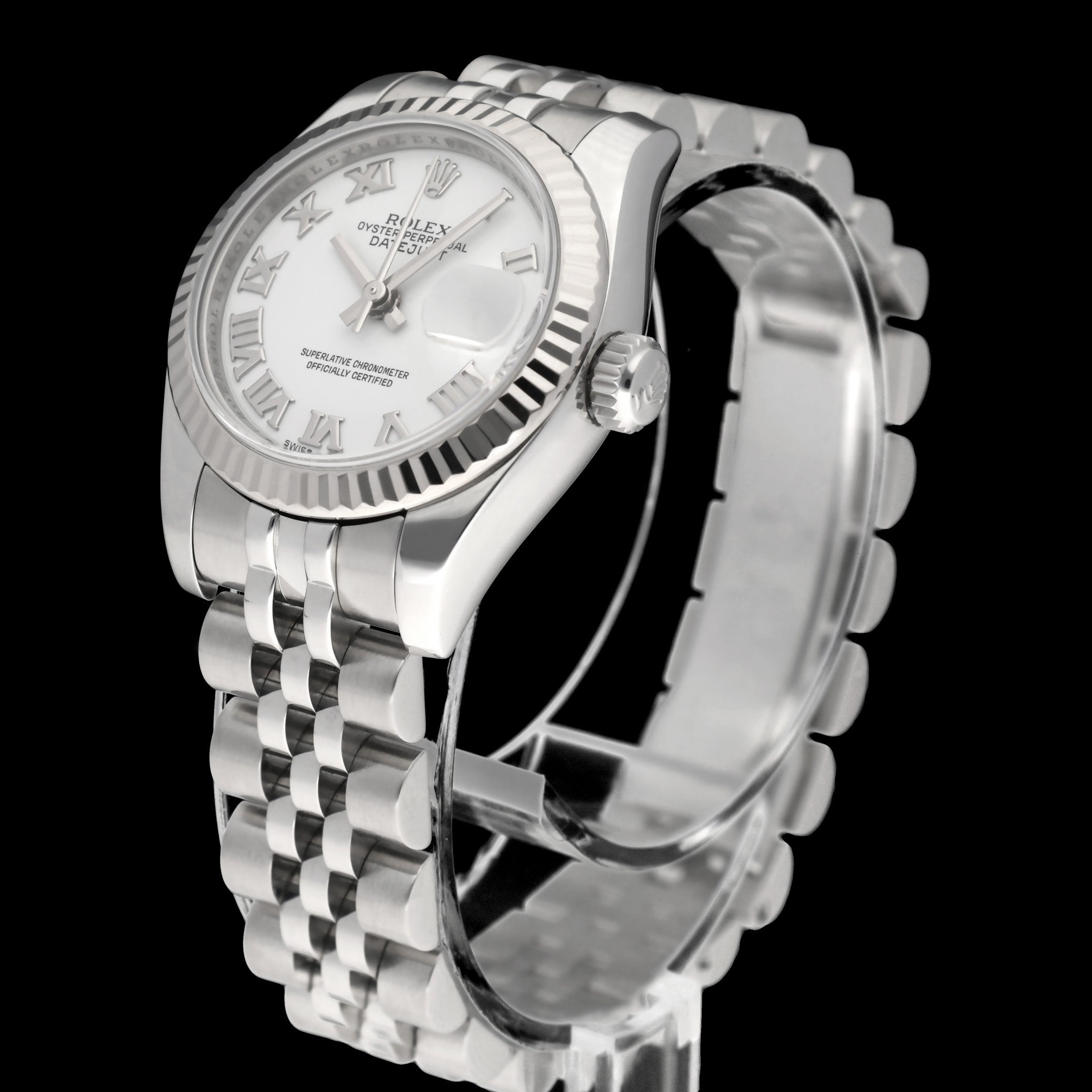 Rolex Oyster Perpetual Lady Datejust 179174 - 2011 - Rolex horloge - Rolex kopen - Rolex dames horloge - Trophies Watches