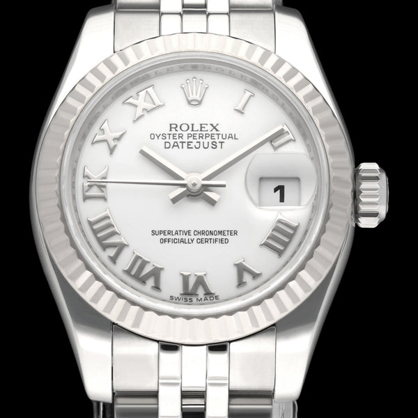 Rolex Oyster Perpetual Lady Datejust 179174 - 2011 - Rolex horloge - Rolex kopen - Rolex dames horloge - Trophies Watches