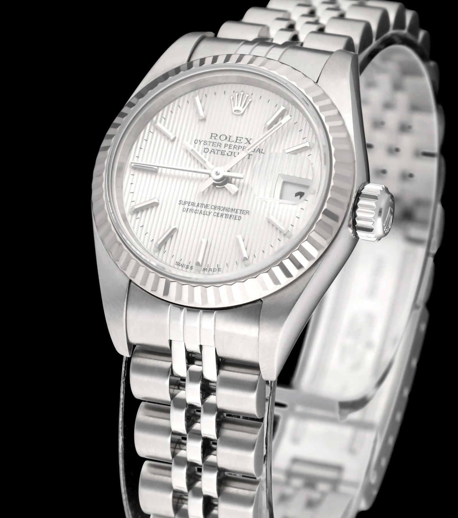 Rolex Oyster Perpetual Lady Datejust 79174 - 2004 - Rolex horloge - Rolex kopen - Rolex dames horloge - Trophies Watches
