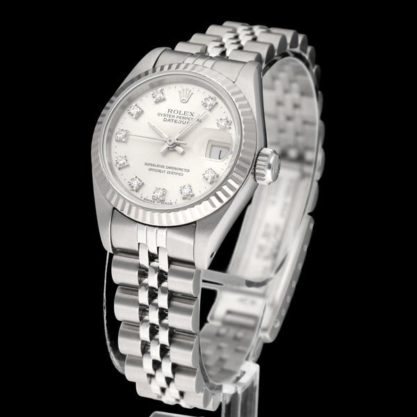 Rolex Oyster Perpetual Lady Datejust 69174G - 1989 - Rolex horloge - Rolex kopen - Rolex dames horloge - Trophies Watches