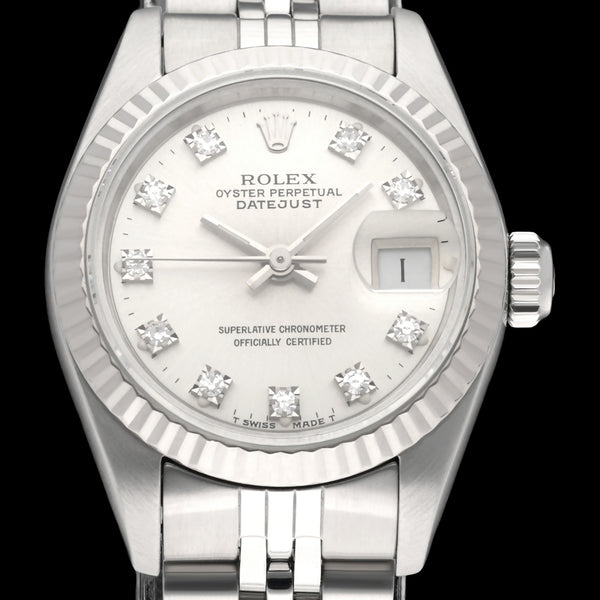 Rolex Oyster Perpetual Lady Datejust 69174G - 1989 - Rolex horloge - Rolex kopen - Rolex dames horloge - Trophies Watches