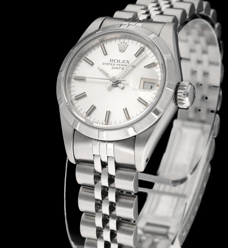 Rolex Oyster Perpetual Lady Date 69190 - 1984 - Rolex horloge - Rolex kopen - Rolex dames horloge - Trophies Watches