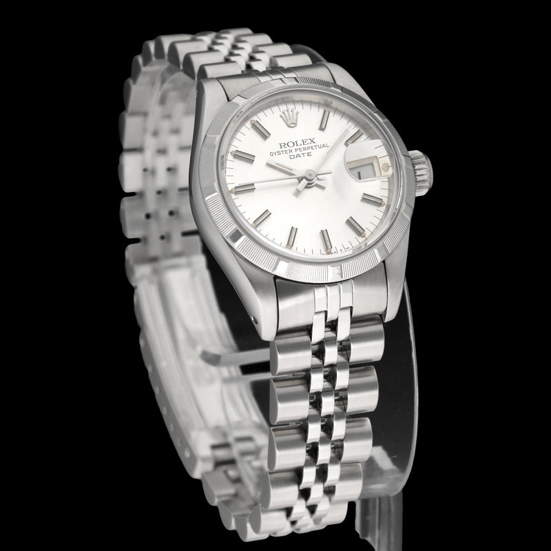Rolex Oyster Perpetual Lady Date 69190 - 1984 - Rolex horloge - Rolex kopen - Rolex dames horloge - Trophies Watches