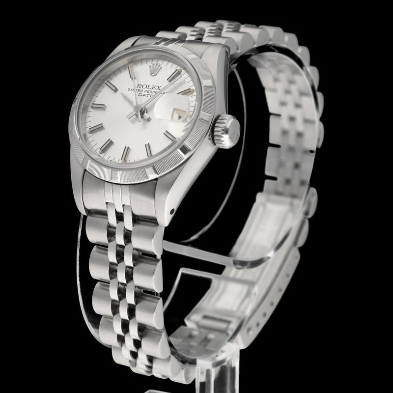 Rolex Oyster Perpetual Lady Date 69190 - 1984 - Rolex horloge - Rolex kopen - Rolex dames horloge - Trophies Watches