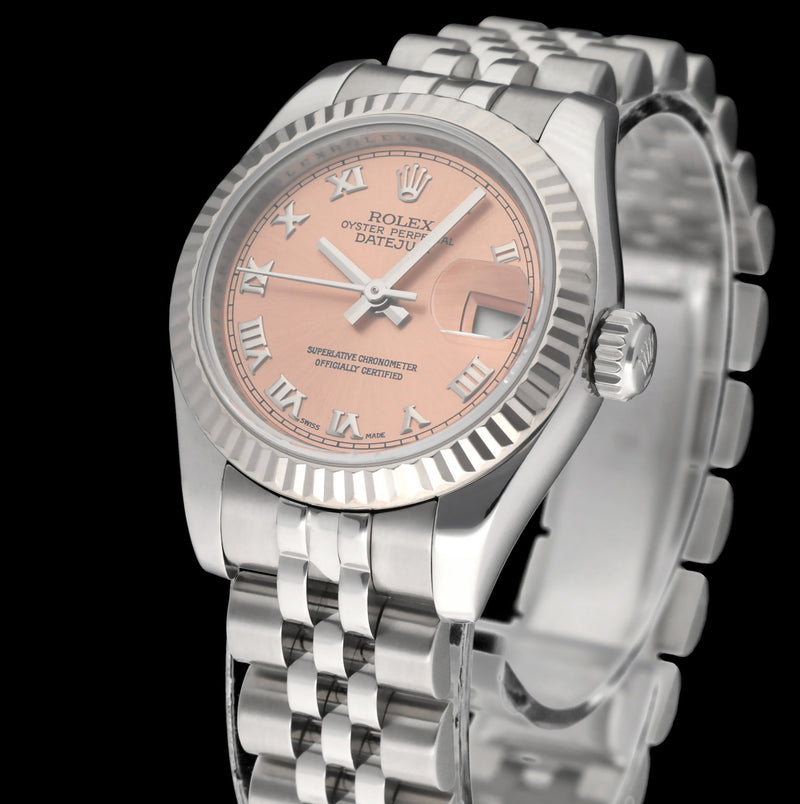Rolex Oyster Perpetual Lady Datejust 179174 - 2008 - Rolex horloge - Rolex kopen - Rolex dames horloge - Trophies Watches