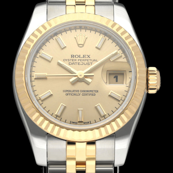 Rolex Lady-Datejust 179173 - 2011 - Rolex horloge - Rolex kopen - Rolex dames horloge - Trophies Watches