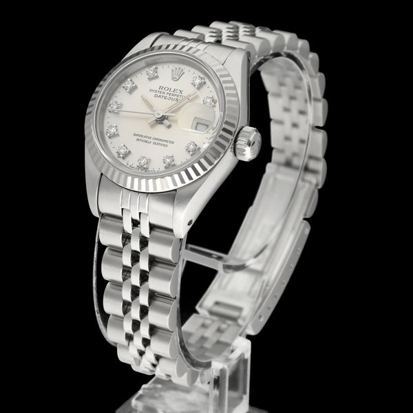 Rolex Oyster Perpetual Lady Datejust 69174G - 1991 - Rolex horloge - Rolex kopen - Rolex dames horloge - Trophies Watches