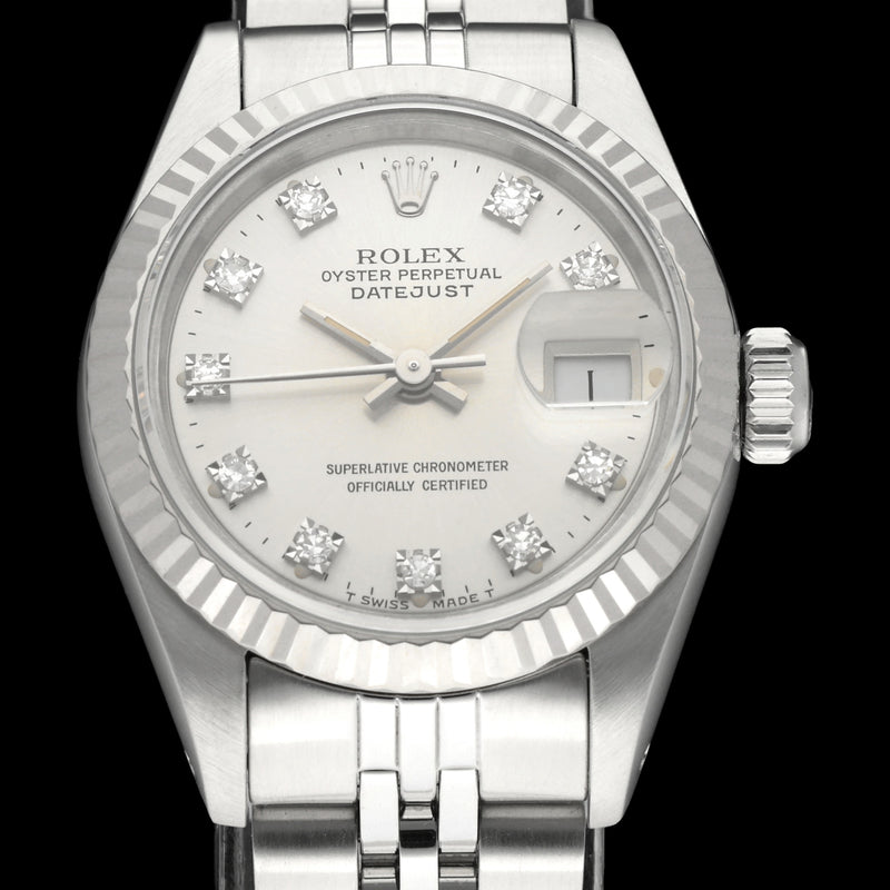 Rolex Oyster Perpetual Lady Datejust 69174G - 1991 - Rolex horloge - Rolex kopen - Rolex dames horloge - Trophies Watches