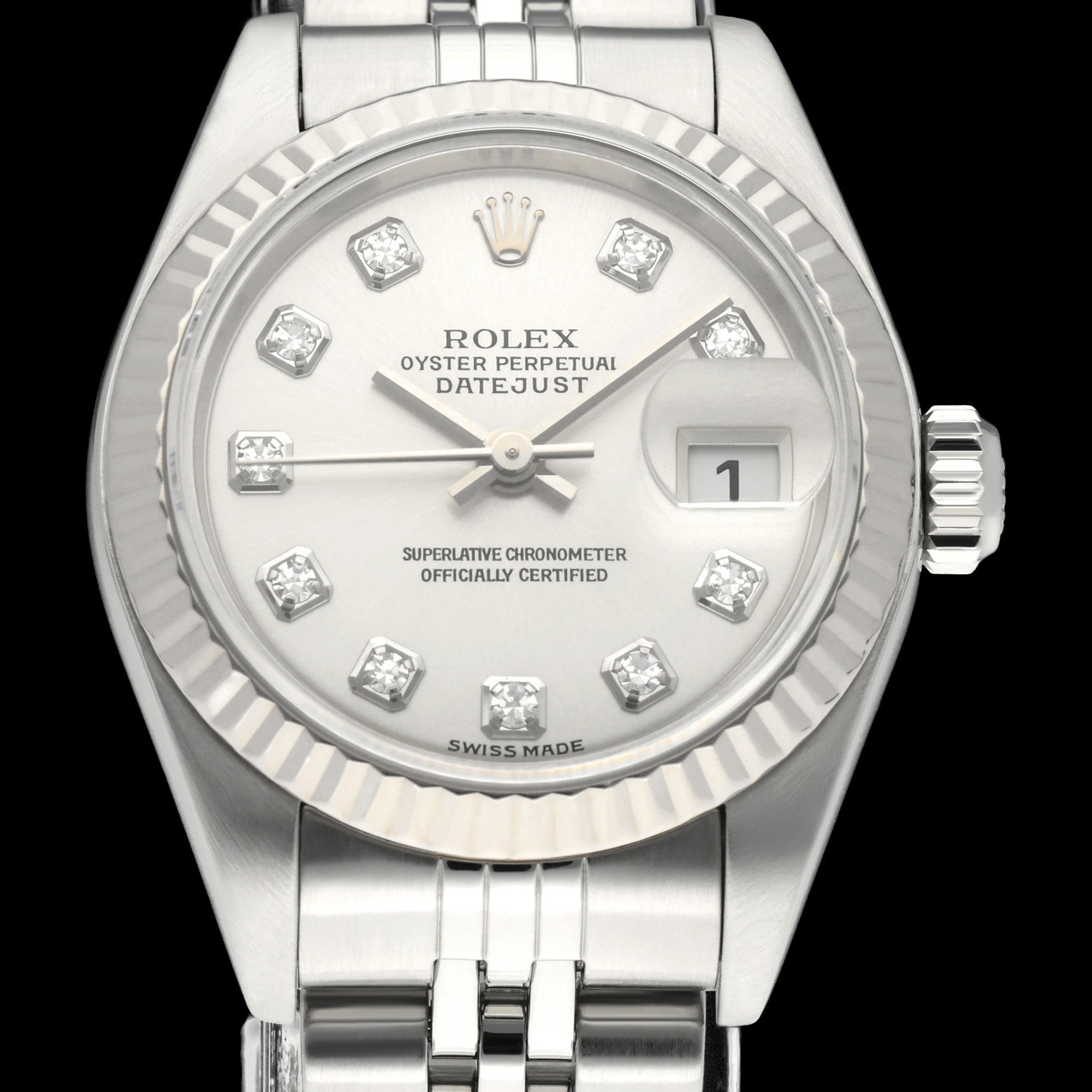 Rolex Oyster Perpetual Lady Datejust 79174G - 2002 - Rolex horloge - Rolex kopen - Rolex dames horloge - Trophies Watche