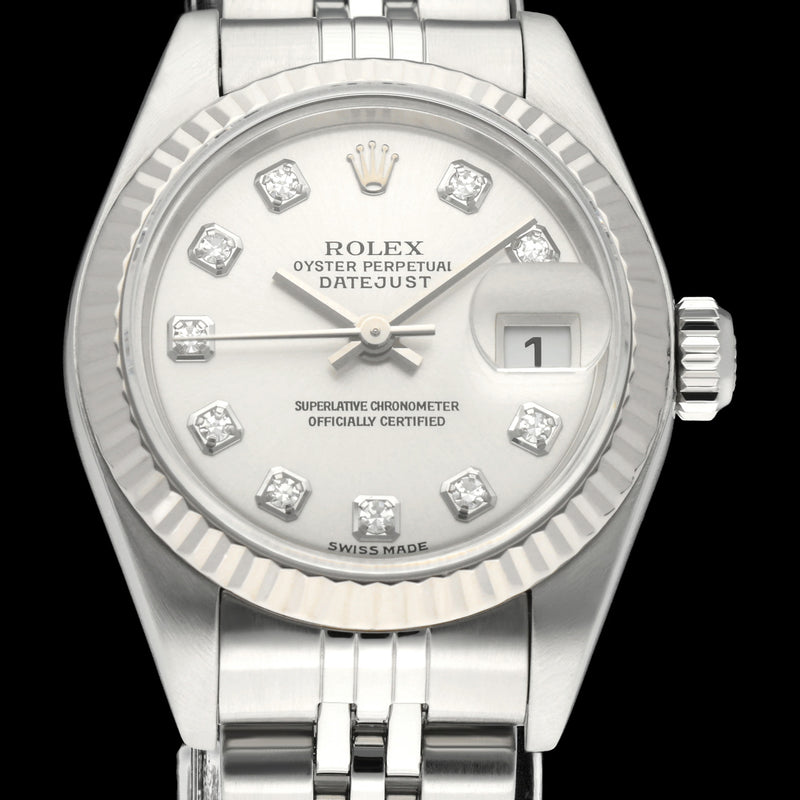 Rolex Oyster Perpetual Lady Datejust 79174G - 2002 - Rolex horloge - Rolex kopen - Rolex dames horloge - Trophies Watche