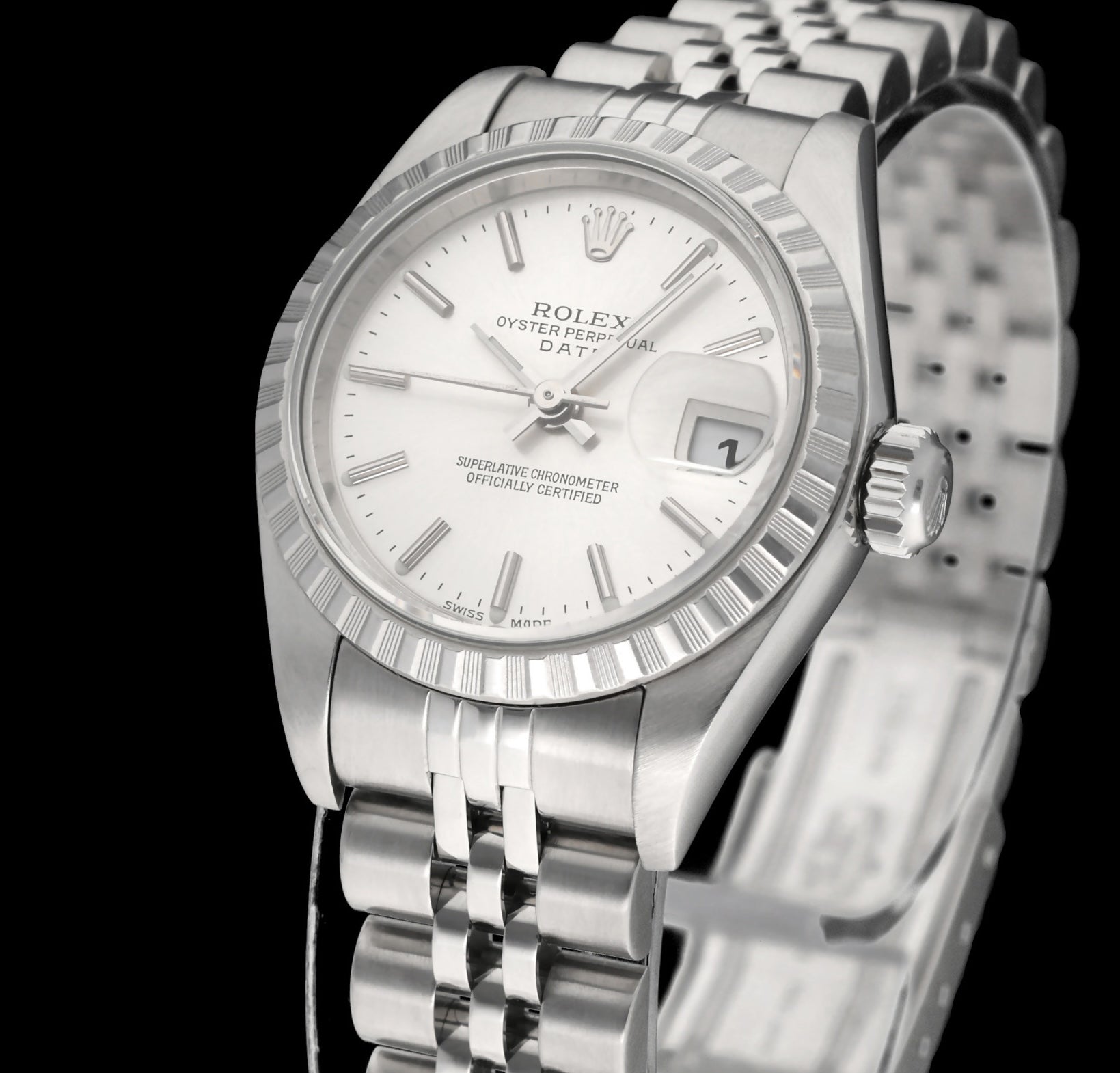 Rolex Oyster Perpetual Lady Date 79240 - 2001 - Rolex horloge - Rolex kopen - Rolex dames horloge - Trophies Watches