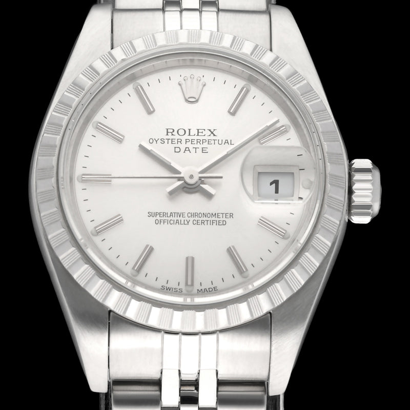 Rolex Oyster Perpetual Lady Date 79240 - 2001 - Rolex horloge - Rolex kopen - Rolex dames horloge - Trophies Watches