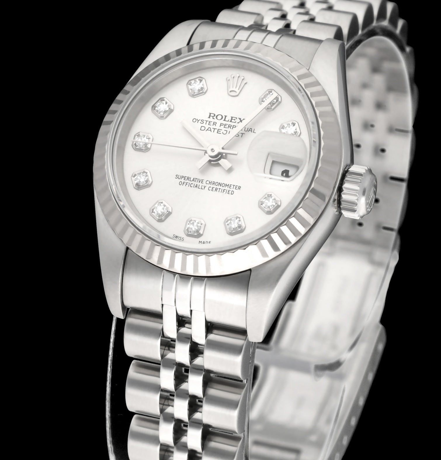 Rolex Oyster Perpetual Lady Datejust 79174G - 2003 - Rolex horloge - Rolex kopen - Rolex dames horloge - Trophies Watche
