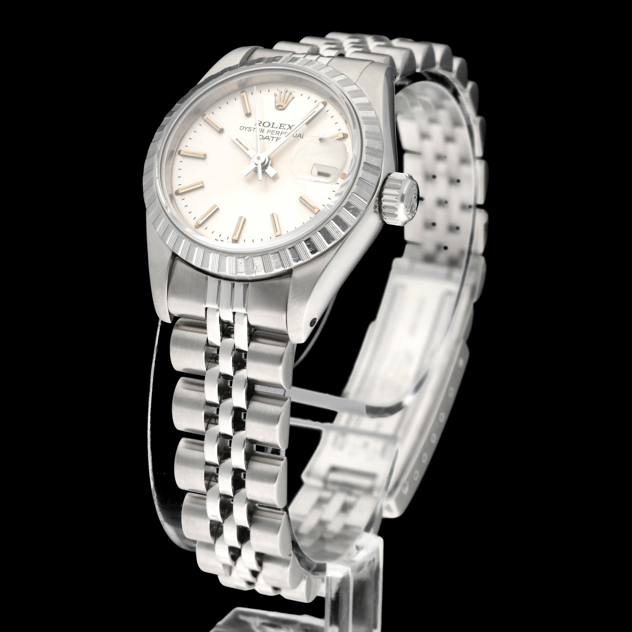 Rolex Oyster Perpetual Lady Date 69240 - 1984 - Rolex horloge - Rolex kopen - Rolex dames horloge - Trophies Watches