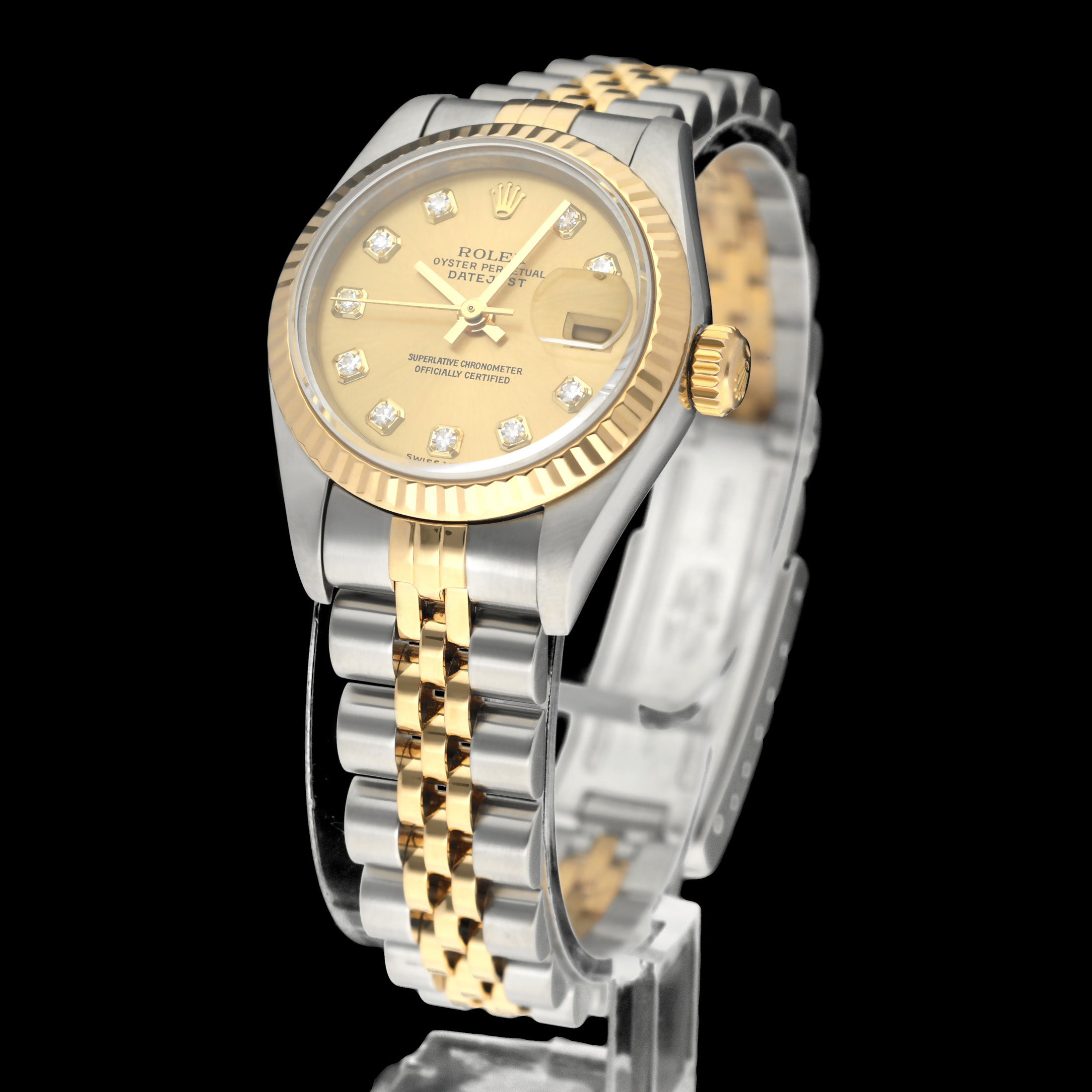 Rolex Lady-Datejust 79173G - 2002 - Rolex horloge - Rolex kopen - Rolex dames horloge - Trophies Watches