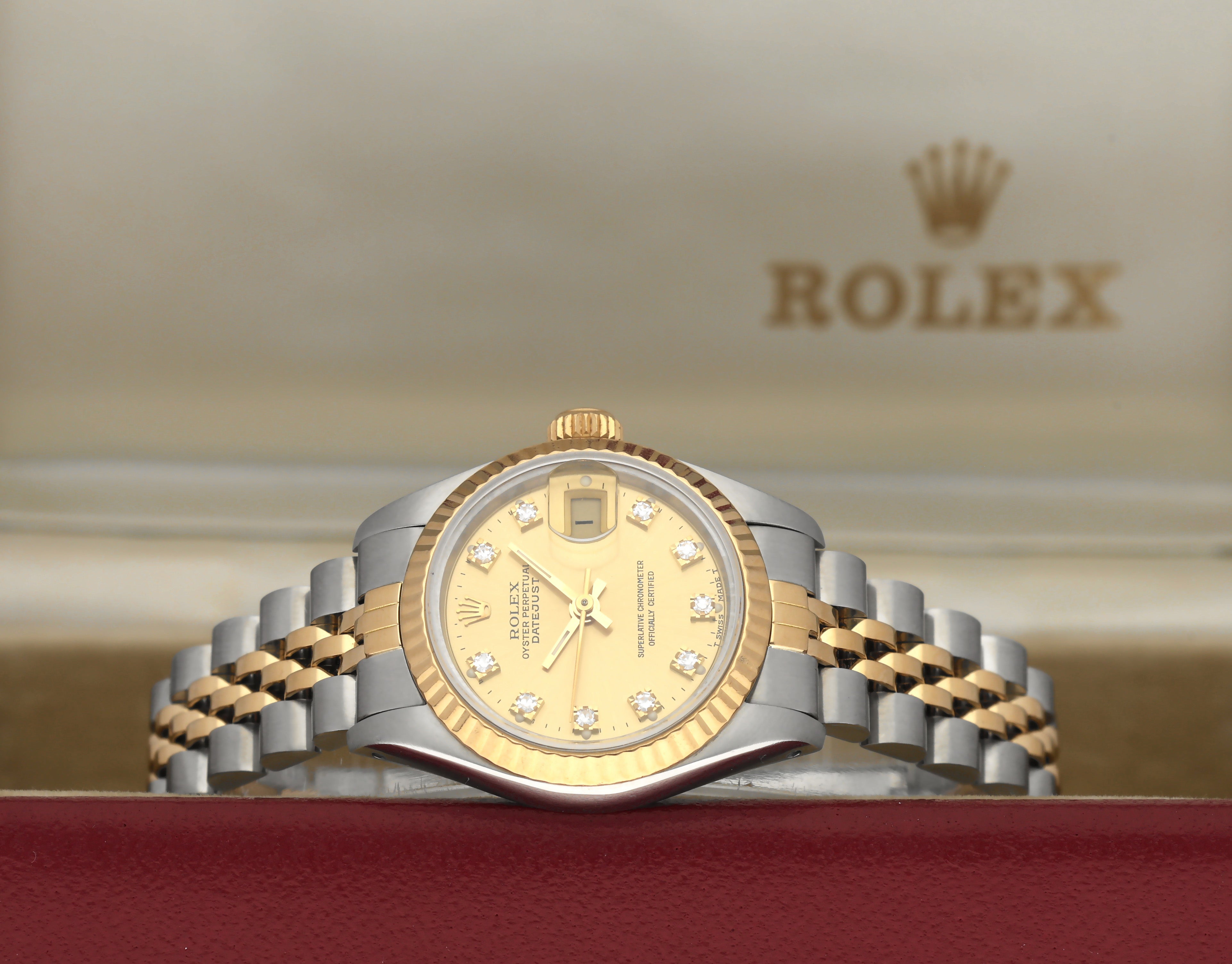 Rolex Lady-Datejust 69173G - 1987 - Rolex horloge - Rolex kopen - Rolex dames horloge - Trophies Watches