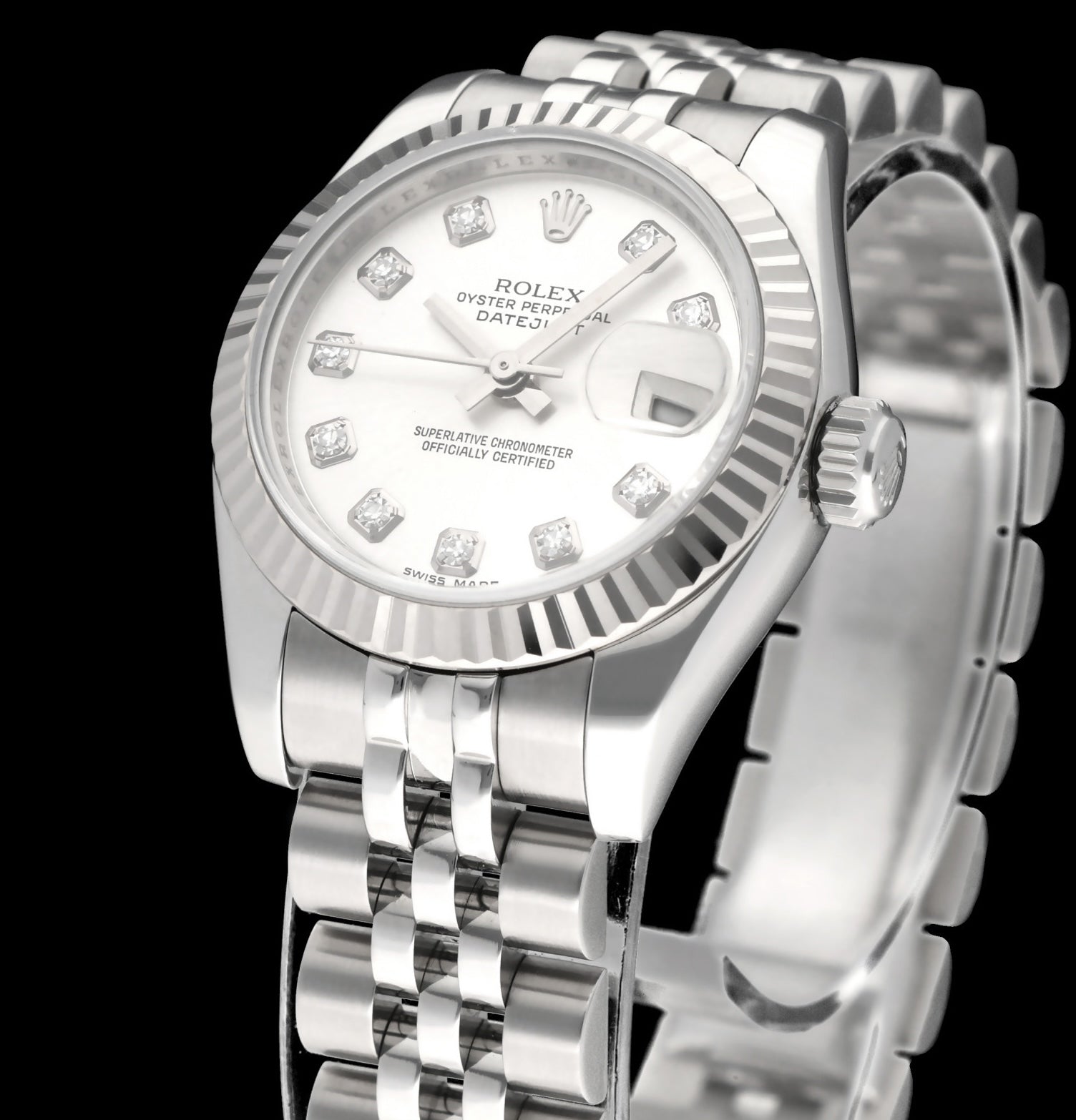 Rolex Oyster Perpetual Lady Datejust 179174G - 2010 - Rolex horloge - Rolex kopen - Rolex dames horloge - Trophies Watches