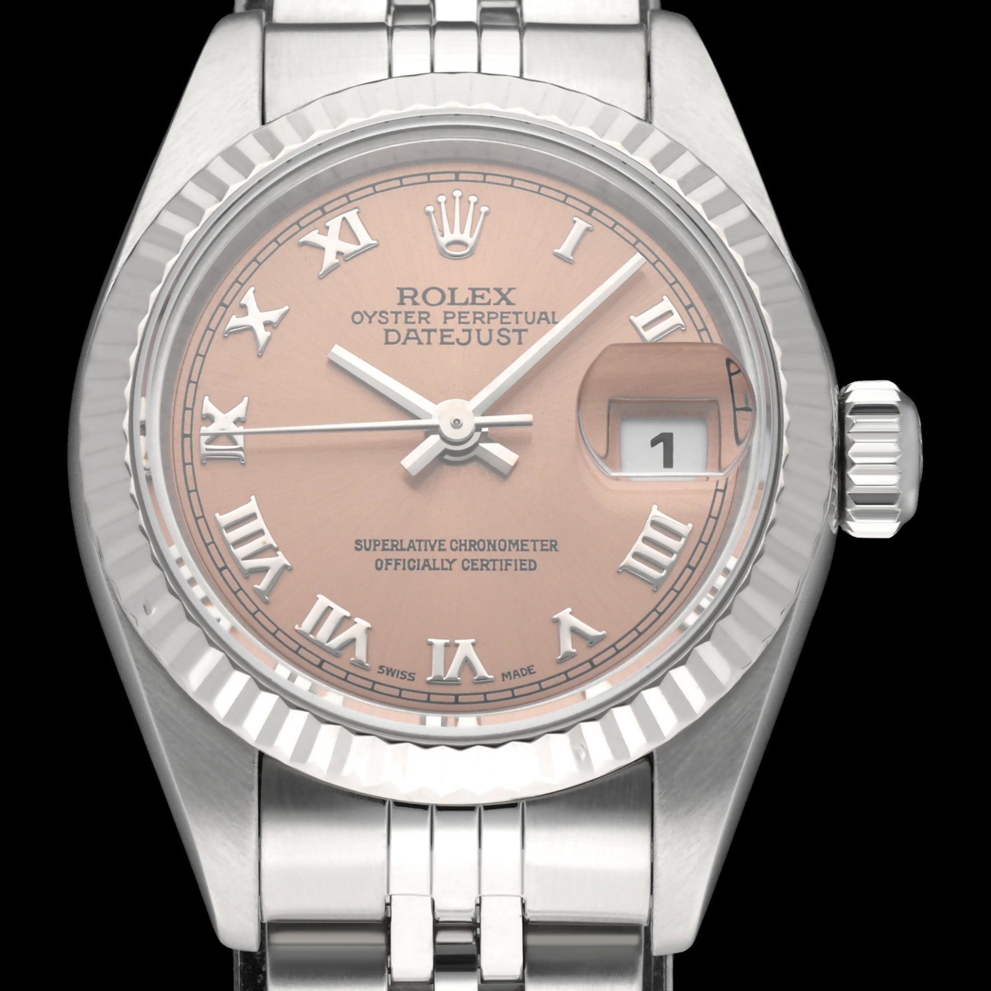 Rolex Oyster Perpetual Lady Datejust 69174 - 1999 - Rolex horloge - Rolex kopen - Rolex dames horloge - Trophies Watches
