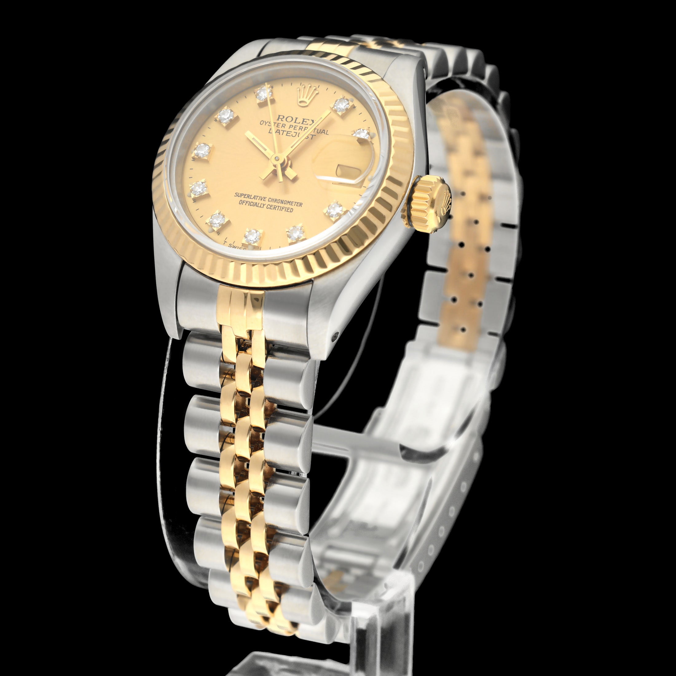 Rolex Lady-Datejust 69173G - 1993 - Rolex horloge - Rolex kopen - Rolex dames horloge - Trophies Watches