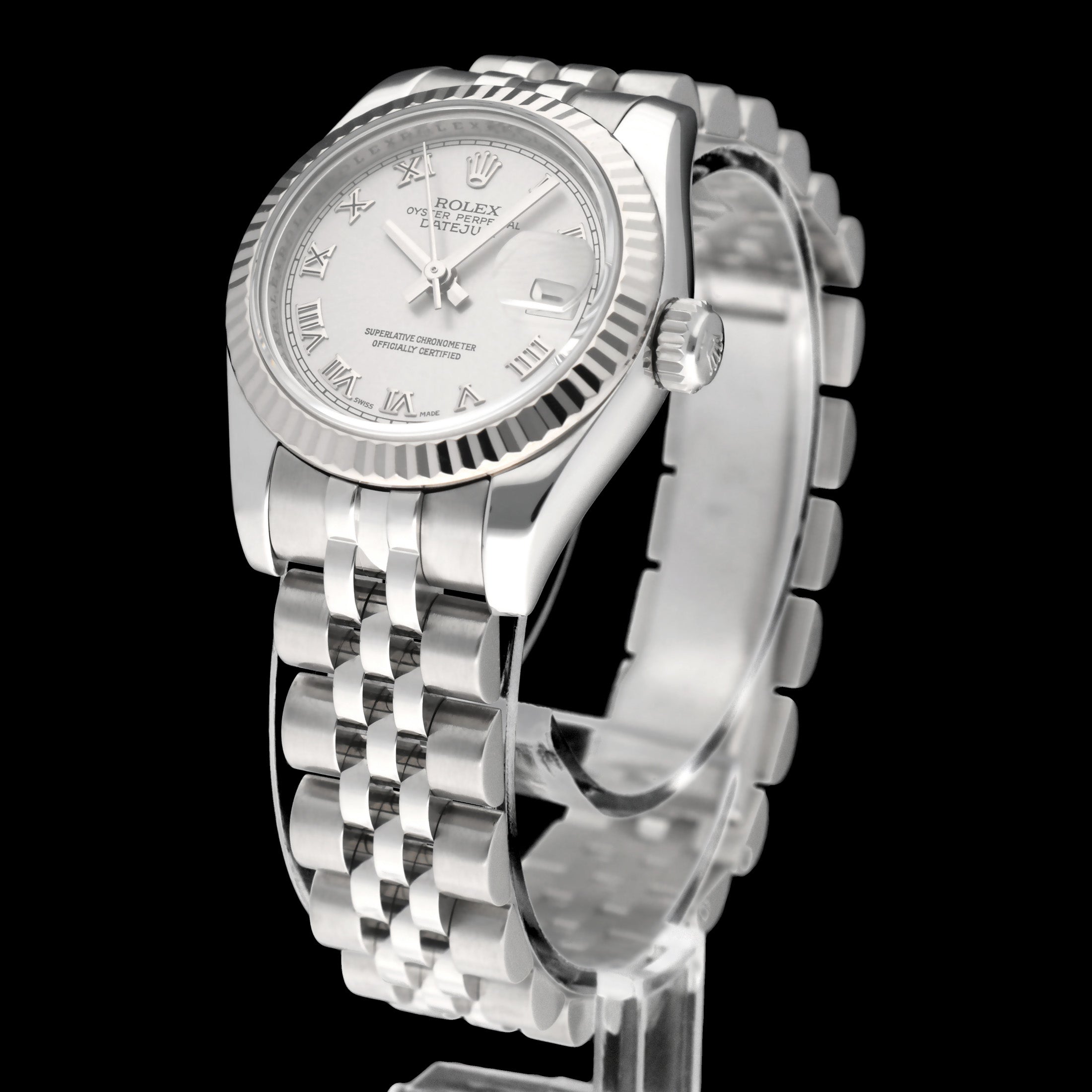 Rolex Oyster Perpetual Lady Datejust 179174 - 2008 - Rolex horloge - Rolex kopen - Rolex dames horloge - Trophies Watches