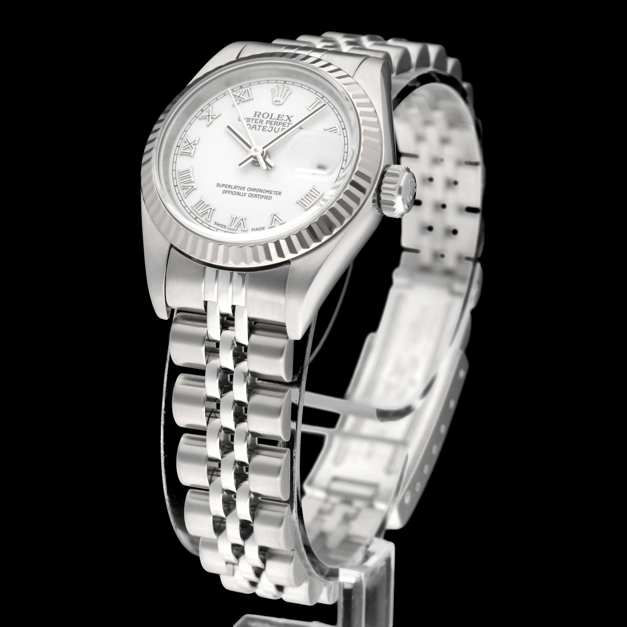 Rolex Oyster Perpetual Lady Datejust 79174 - 2002 - Rolex horloge - Rolex kopen - Rolex dames horloge - Trophies Watches
