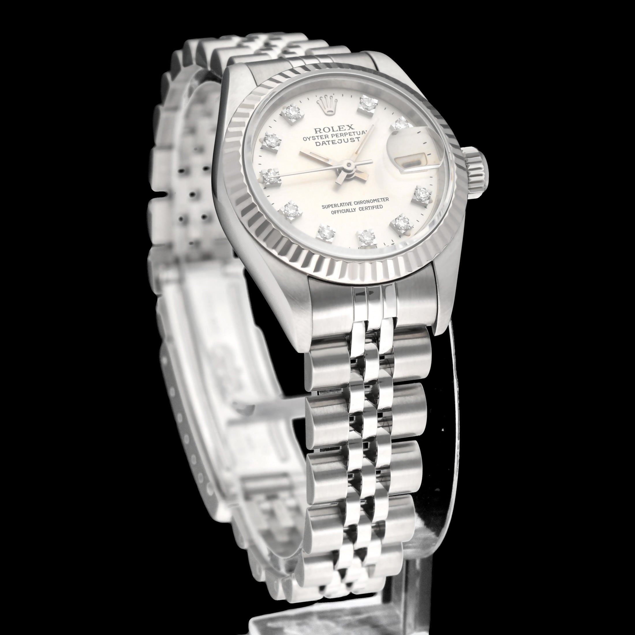 Rolex Oyster Perpetual Lady Datejust 69174G - 1997 - Rolex horloge - Rolex kopen - Rolex dames horloge - Trophies Watches