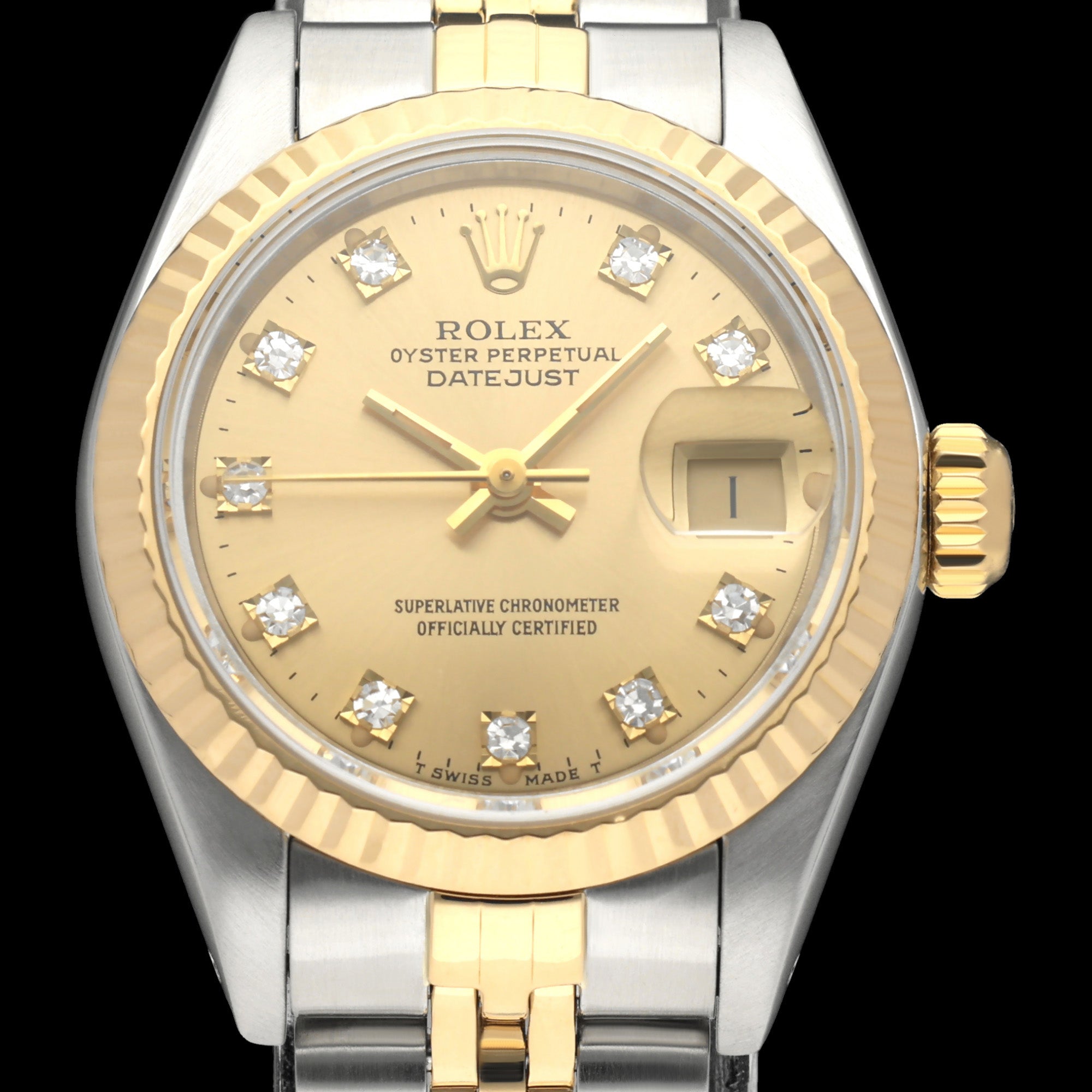 Rolex Lady-Datejust 69173G - 1989 - Rolex horloge - Rolex kopen - Rolex dames horloge - Trophies Watches