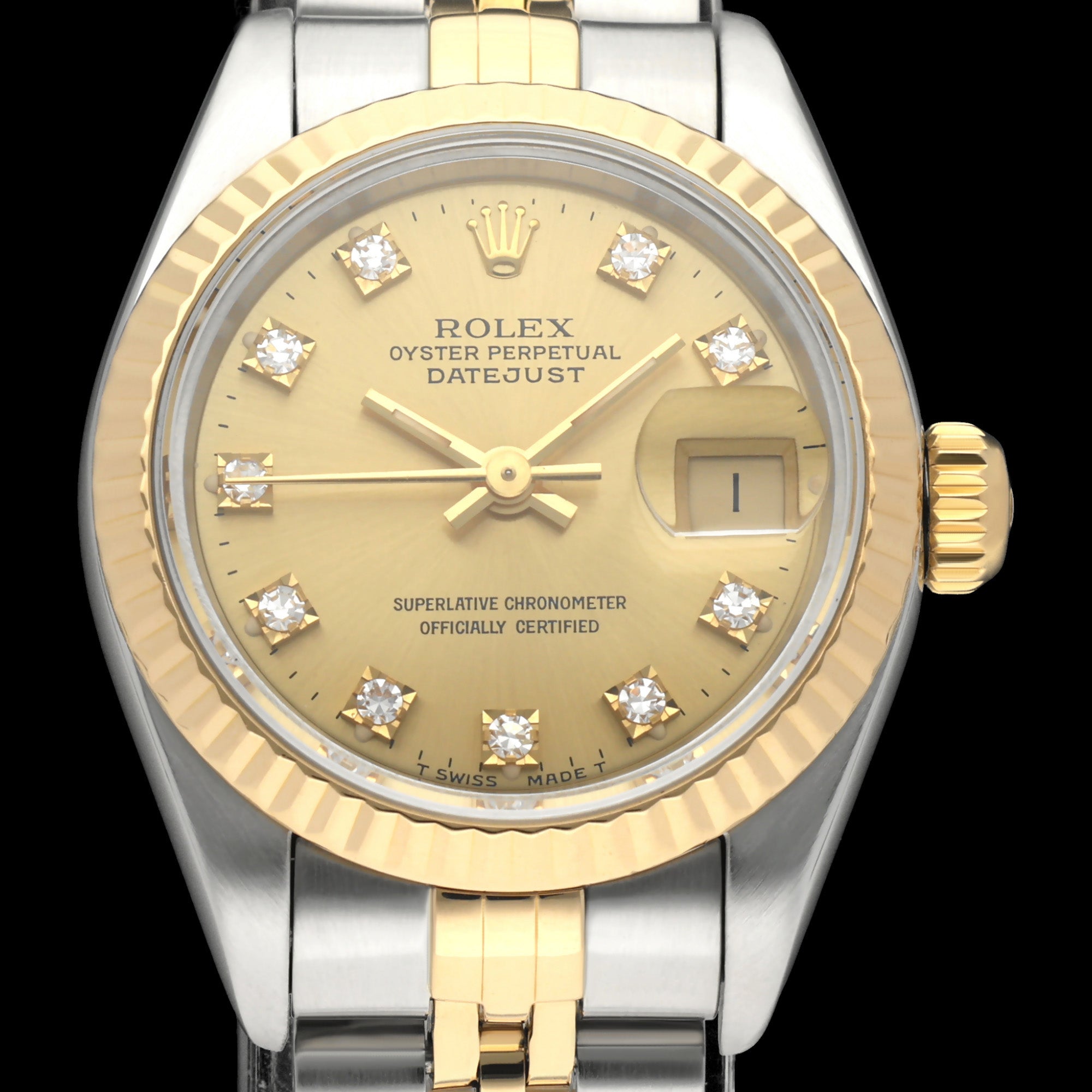 Rolex Lady-Datejust 69173G - 1993 - Rolex horloge - Rolex kopen - Rolex dames horloge - Trophies Watches