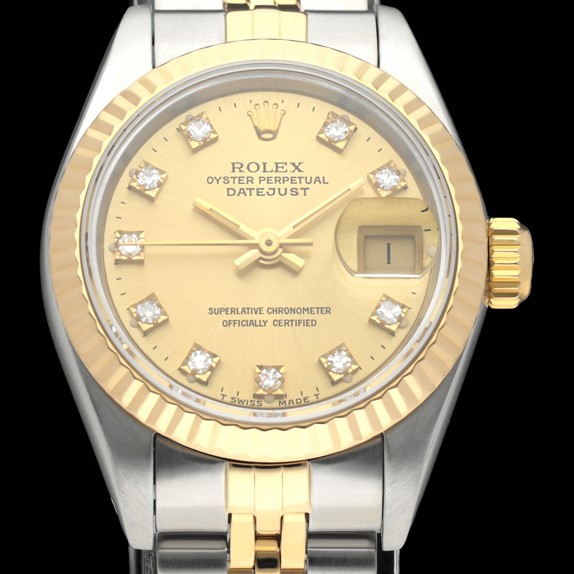 Rolex Lady-Datejust 69173G - 1991 - Rolex horloge - Rolex kopen - Rolex dames horloge - Trophies Watches