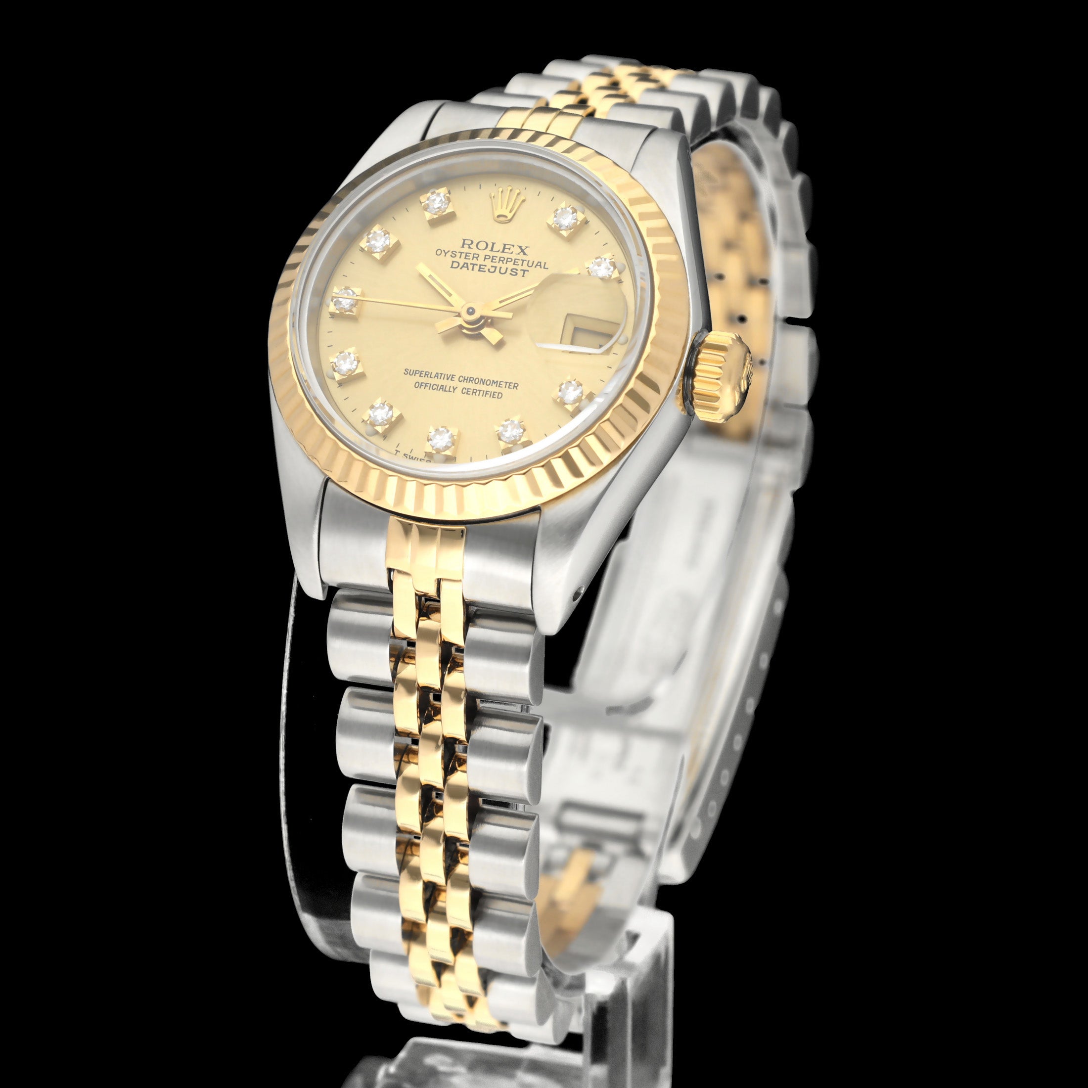 Rolex Lady-Datejust 69173G - 1990 - Rolex horloge - Rolex kopen - Rolex dames horloge - Trophies Watches
