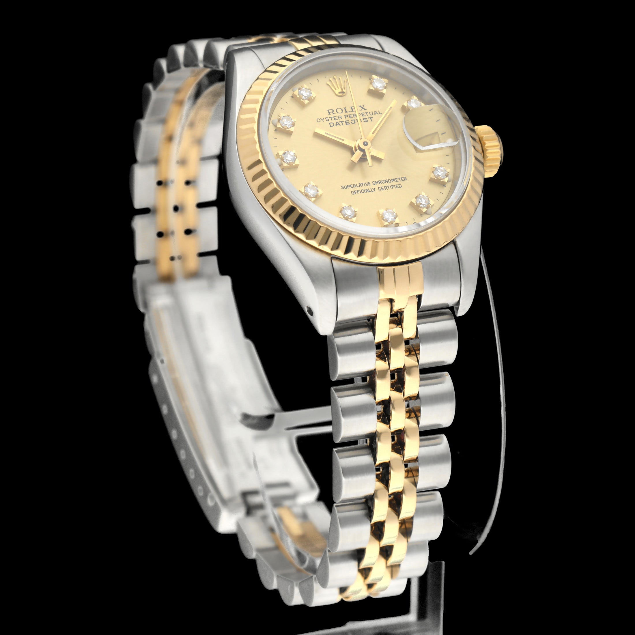 Rolex Lady-Datejust 69173G - 1990 - Rolex horloge - Rolex kopen - Rolex dames horloge - Trophies Watches