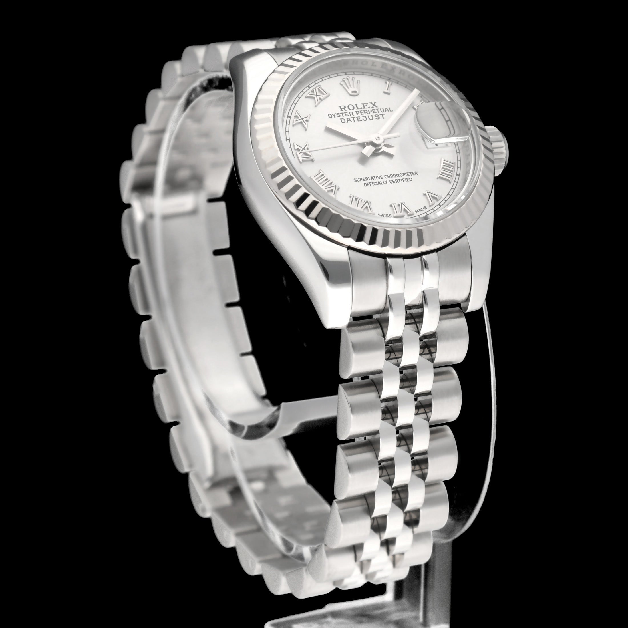 Rolex Oyster Perpetual Lady Datejust 179174 - 2010 - Rolex horloge - Rolex kopen - Rolex dames horloge - Trophies Watches