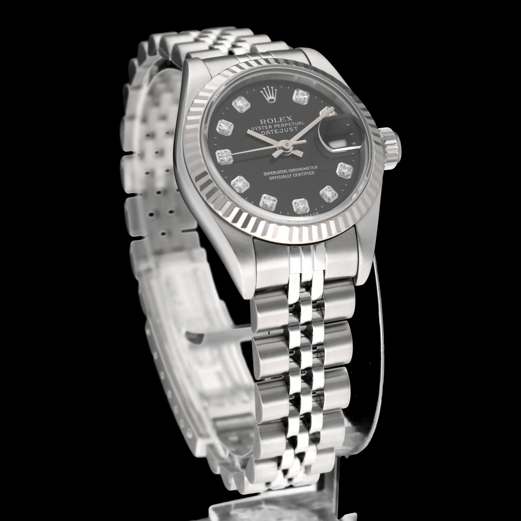 Rolex Oyster Perpetual Lady Datejust 69174G - 2003 - Rolex horloge - Rolex kopen - Rolex dames horloge - Trophies Watches