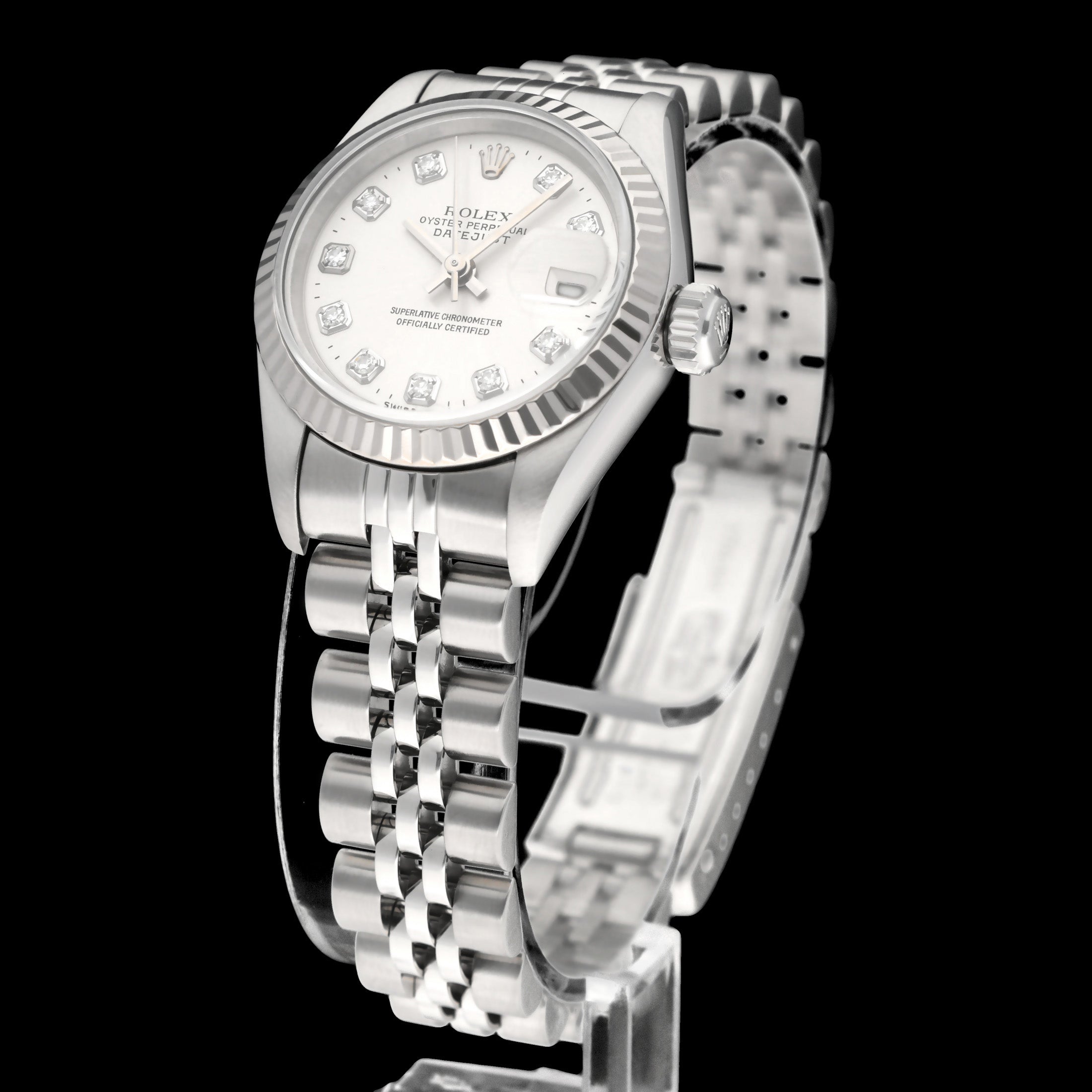 Rolex Oyster Perpetual Lady Datejust 69174G - 1997 - Rolex horloge - Rolex kopen - Rolex dames horloge - Trophies Watches