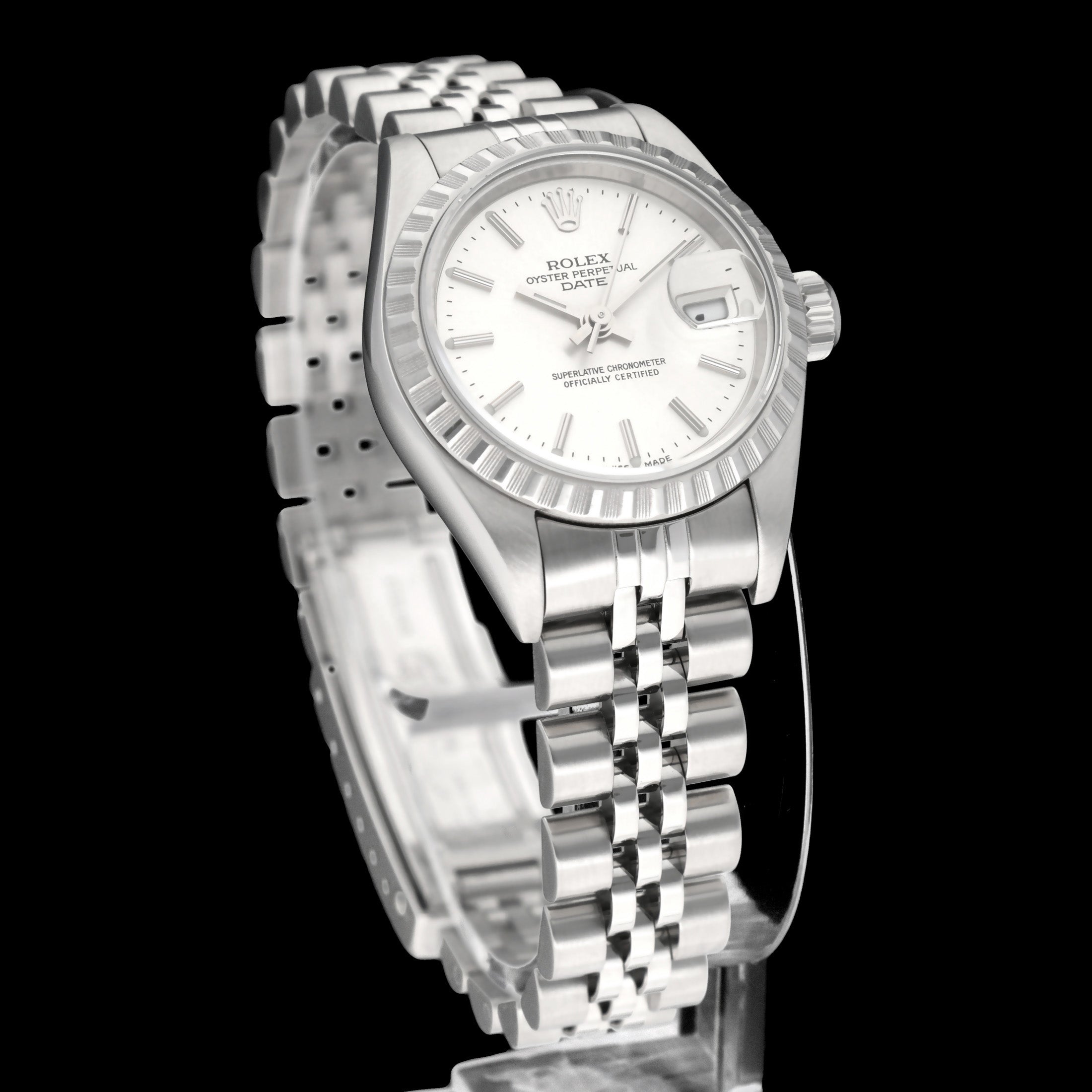 Rolex Oyster Perpetual Lady Date 79240 - 2000 - Rolex horloge - Rolex kopen - Rolex dames horloge - Trophies Watches