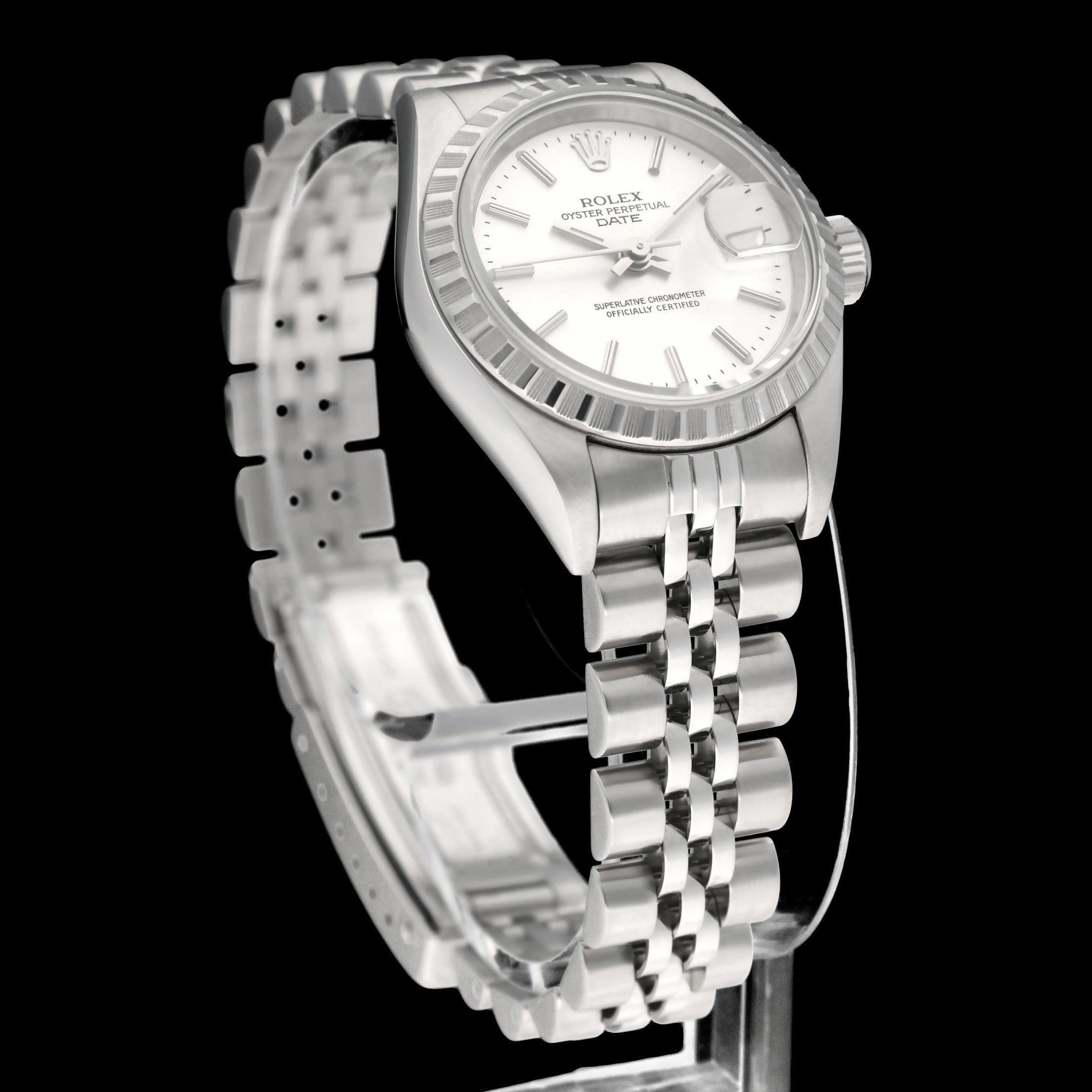 Rolex Oyster Perpetual Lady Date 79240 - 2000 - Rolex horloge - Rolex kopen - Rolex dames horloge - Trophies Watches