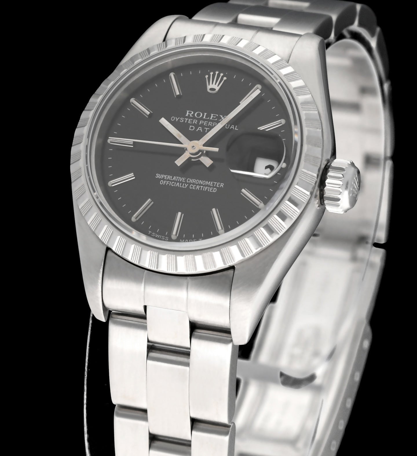 Rolex Oyster Perpetual Lady Date 69240 - 1999 - Rolex horloge - Rolex kopen - Rolex dames horloge - Trophies Watches