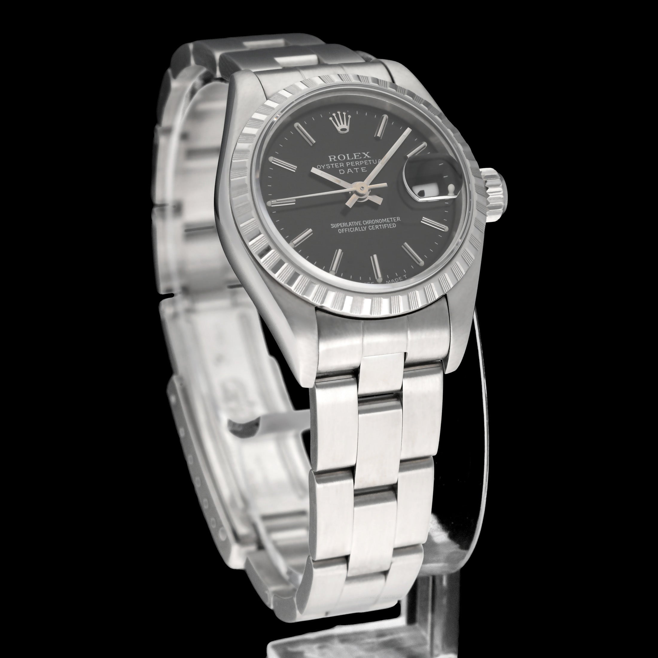 Rolex Oyster Perpetual Lady Date 69240 - 1999 - Rolex horloge - Rolex kopen - Rolex dames horloge - Trophies Watches