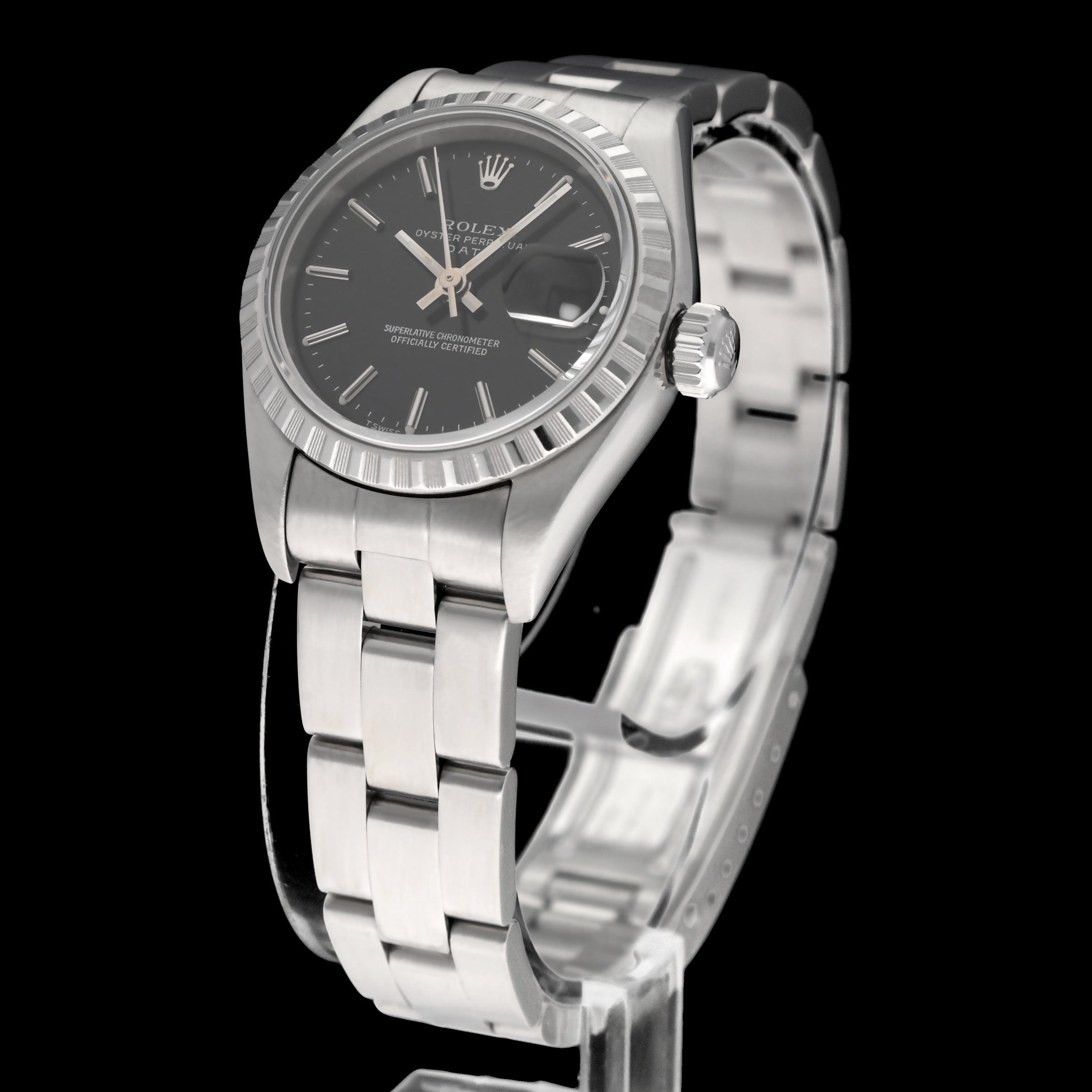 Rolex Oyster Perpetual Lady Date 69240 - 1999 - Rolex horloge - Rolex kopen - Rolex dames horloge - Trophies Watches