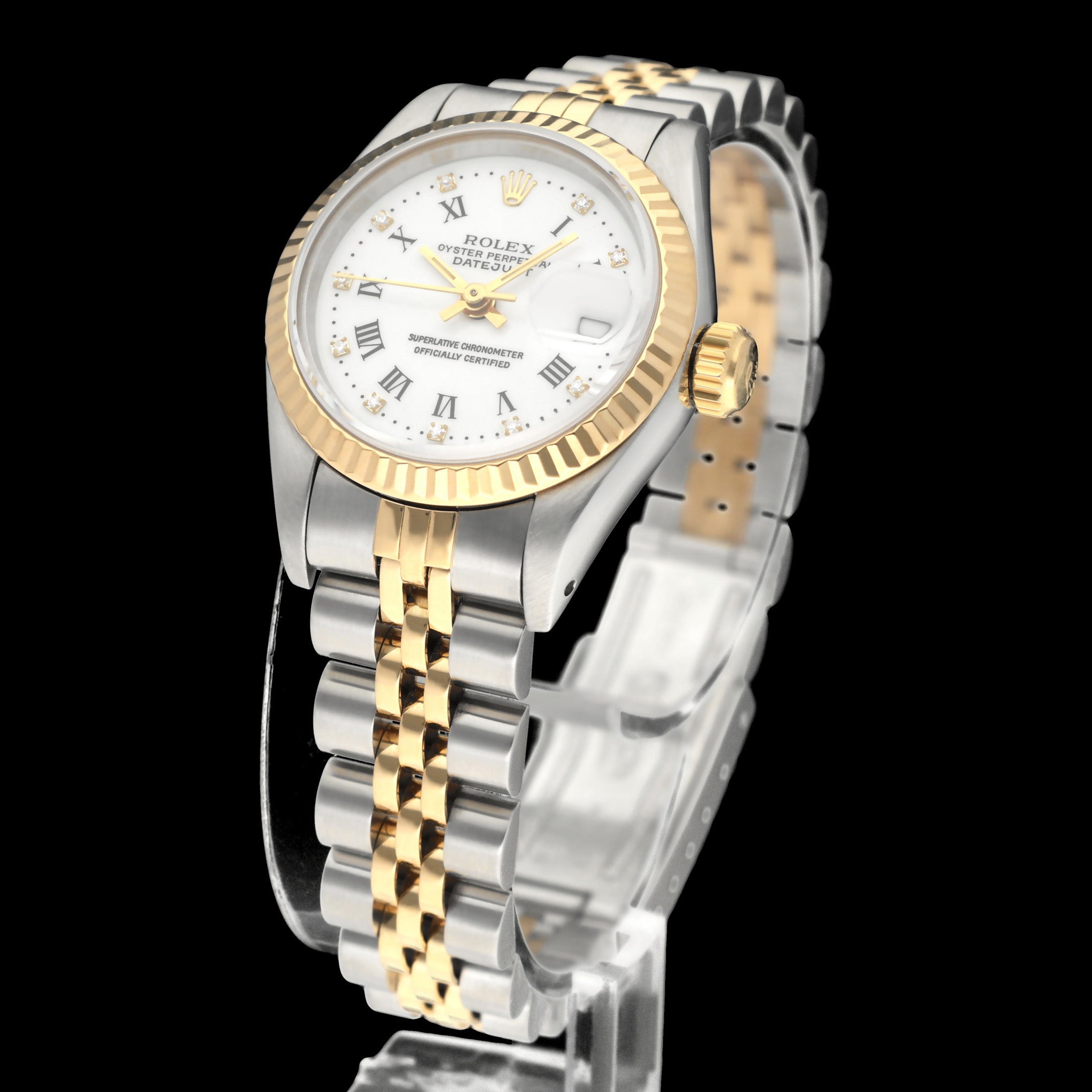 Rolex Lady-Datejust 69173G - 1990 - Rolex horloge - Rolex kopen - Rolex dames horloge - Trophies Watches