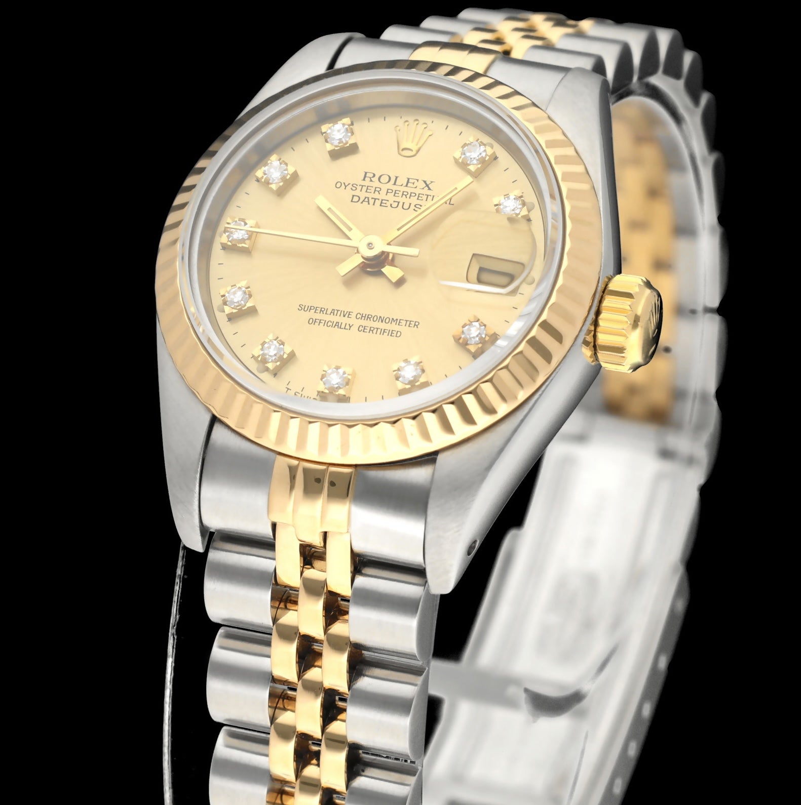 Rolex Lady-Datejust 69173G - 1993 - Rolex horloge - Rolex kopen - Rolex dames horloge - Trophies Watches