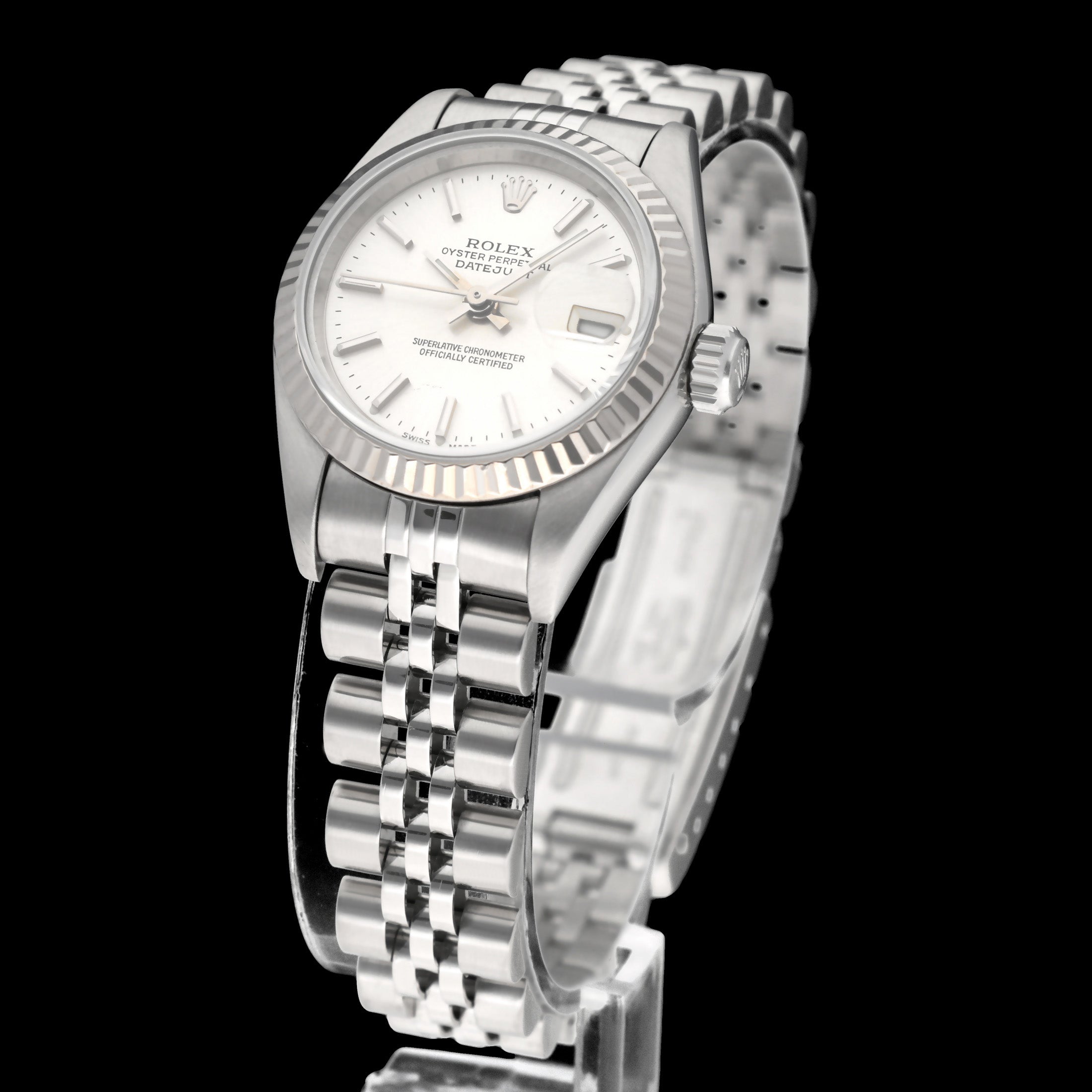 Rolex Oyster Perpetual Lady Datejust 79174 - 2002 - Rolex horloge - Rolex kopen - Rolex dames horloge - Trophies Watches