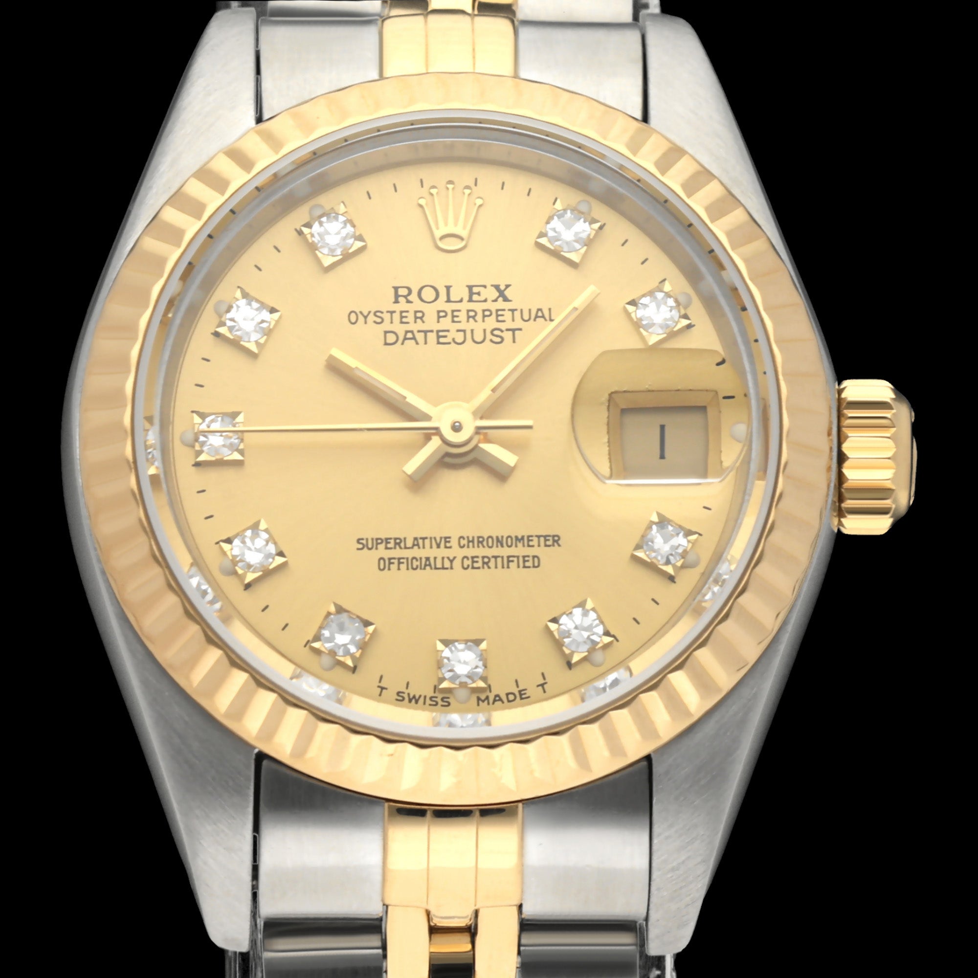 Rolex Lady-Datejust 69173G - 1993 - Rolex horloge - Rolex kopen - Rolex dames horloge - Trophies Watches