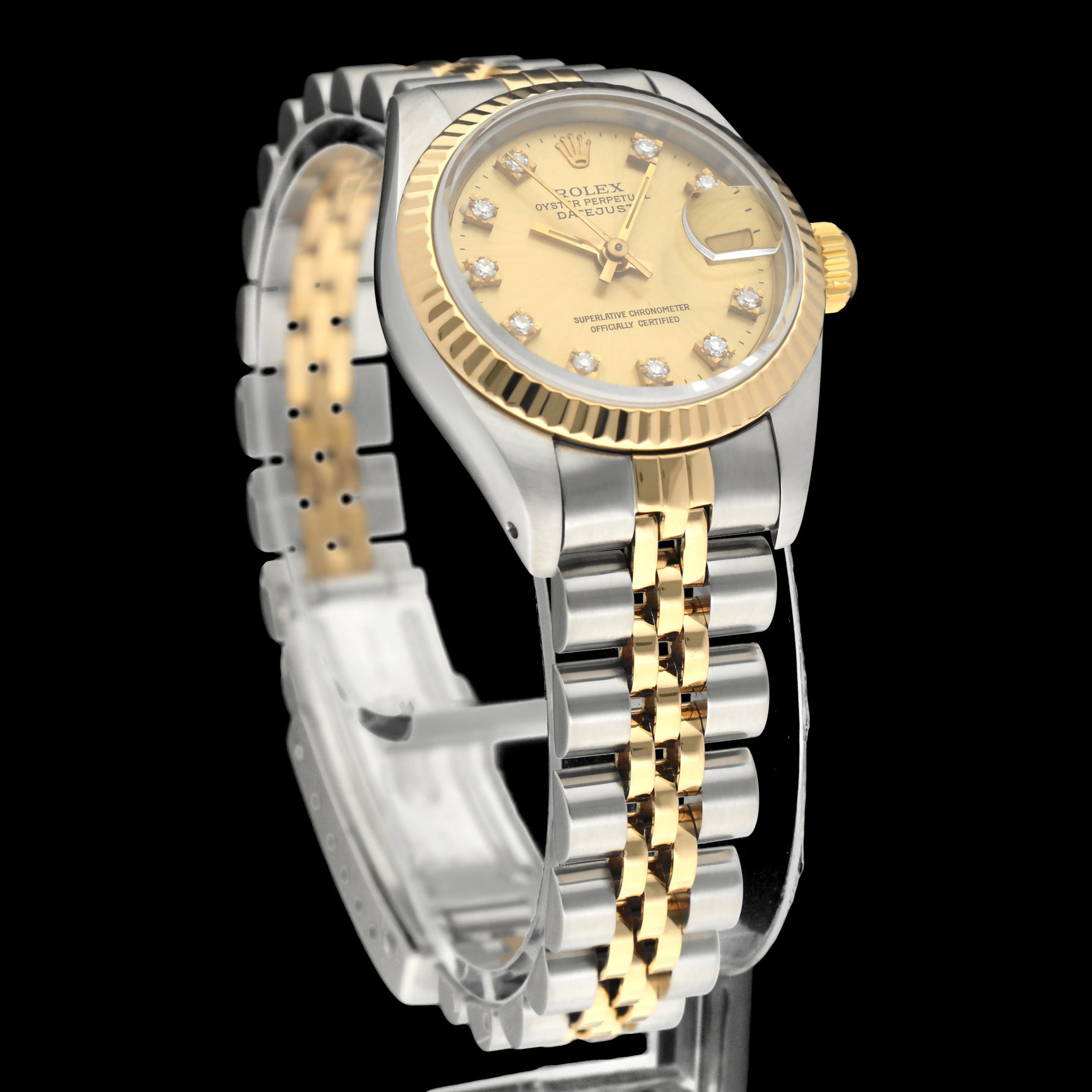 Rolex Lady-Datejust 69173G - 1992 - Rolex horloge - Rolex kopen - Rolex dames horloge - Trophies Watches