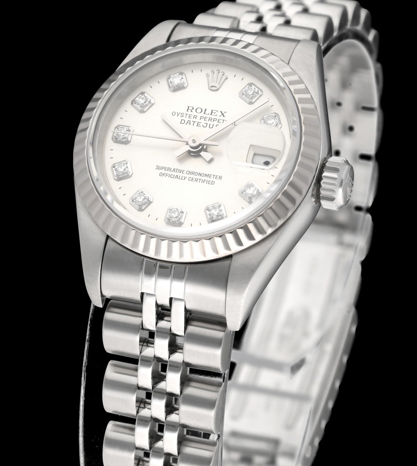 Rolex Oyster Perpetual Lady Datejust 69174G - 1997 - Rolex horloge - Rolex kopen - Rolex dames horloge - Trophies Watches