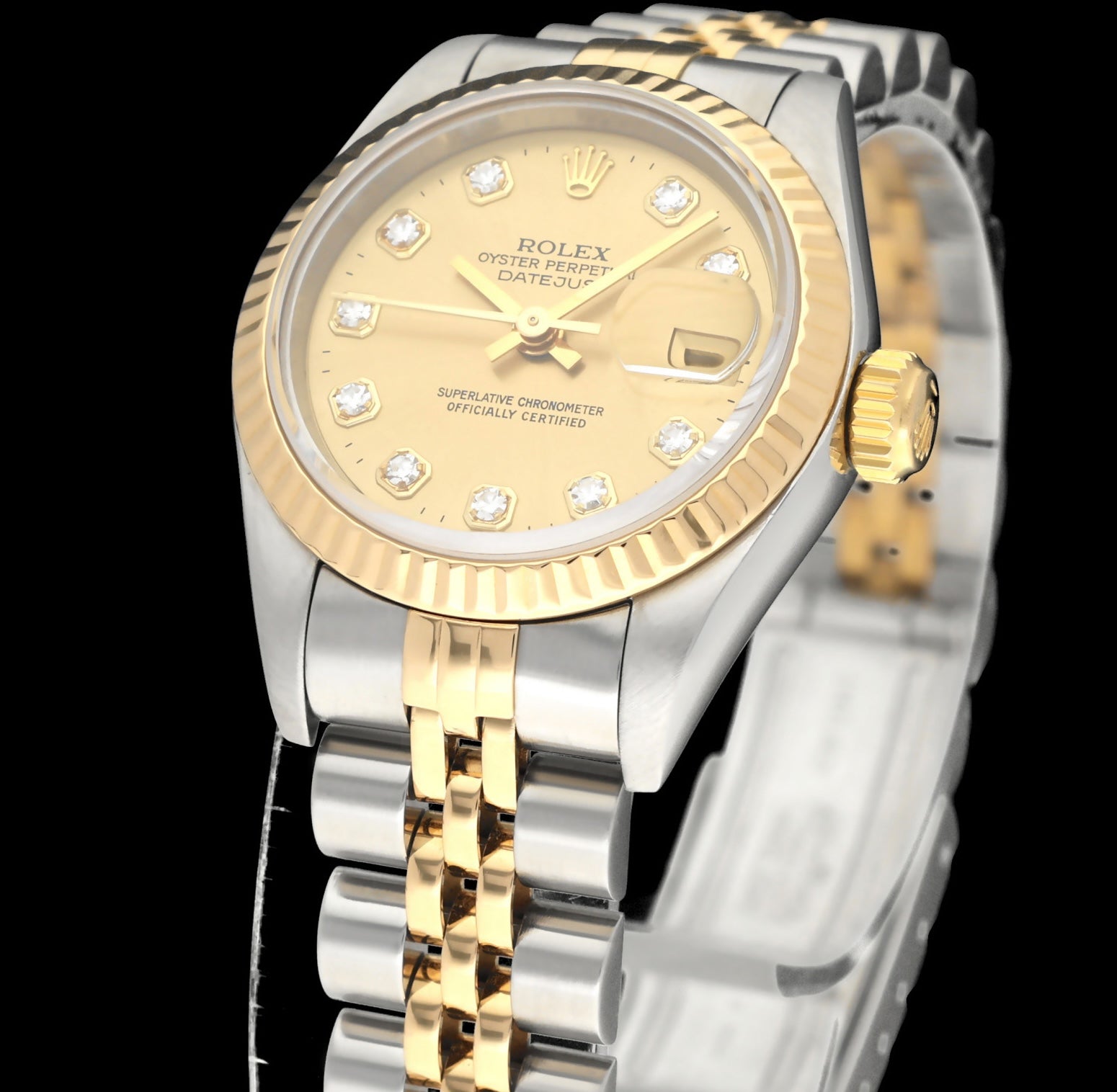 Rolex Lady-Datejust 69173G - 1997 - Rolex horloge - Rolex kopen - Rolex dames horloge - Trophies Watches