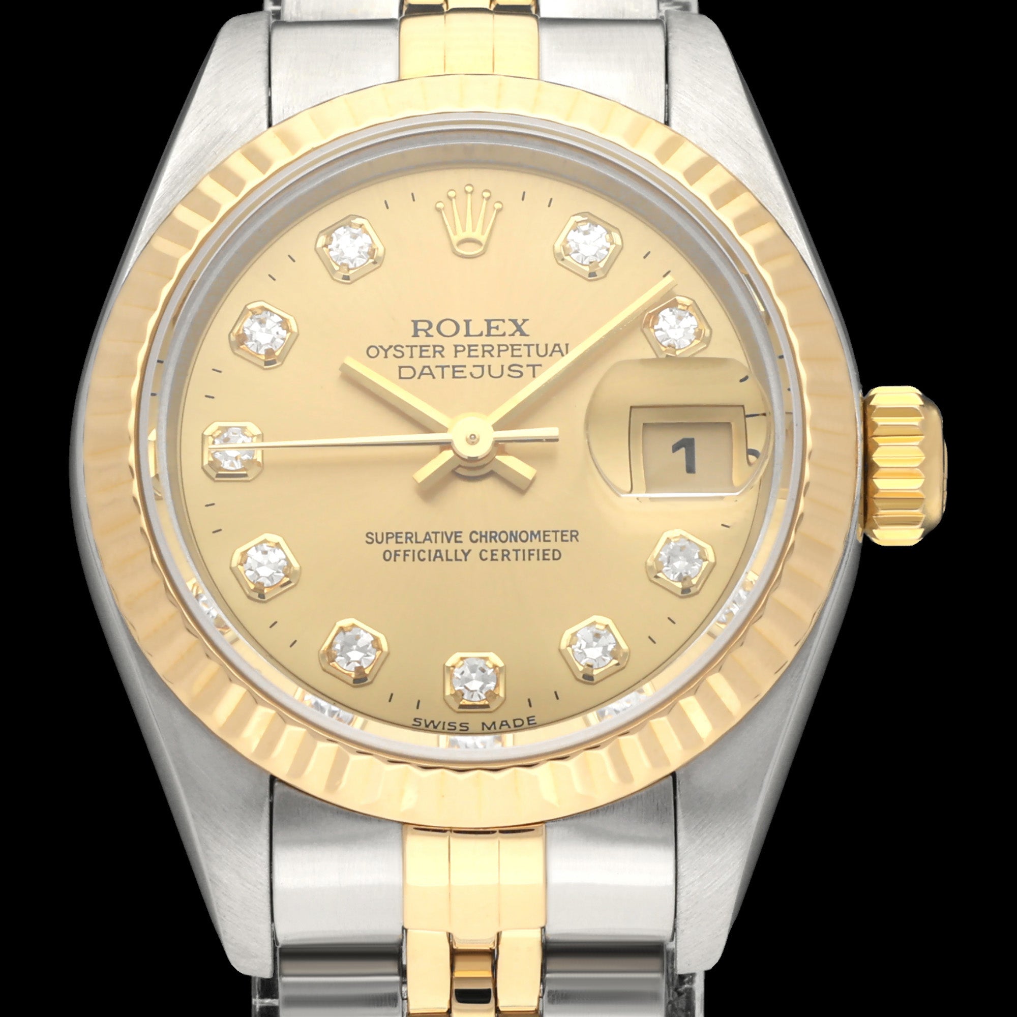 Rolex Lady-Datejust 69173G - 1997 - Rolex horloge - Rolex kopen - Rolex dames horloge - Trophies Watches