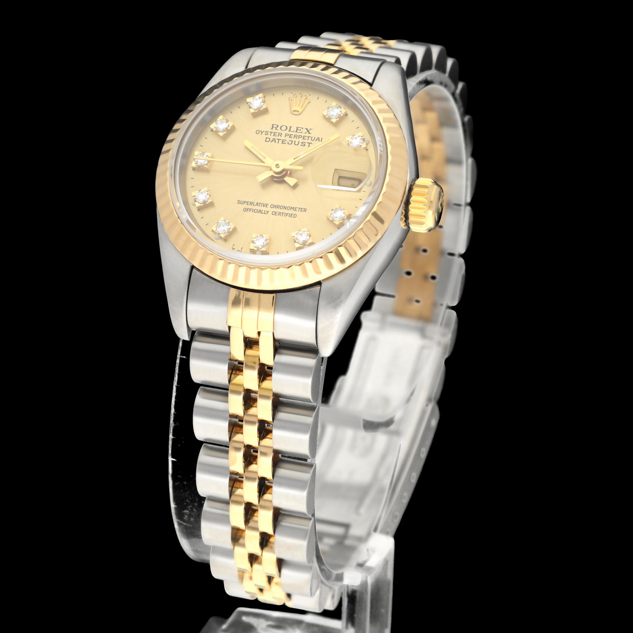 Rolex Lady-Datejust 69173G - 1995 - Rolex horloge - Rolex kopen - Rolex dames horloge - Trophies Watches
