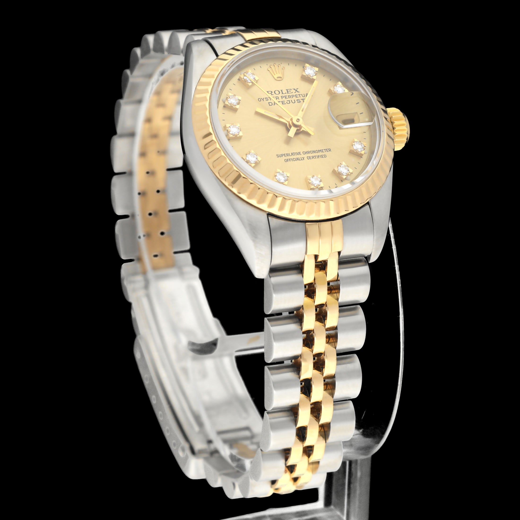 Rolex Lady-Datejust 69173G - 1995 - Rolex horloge - Rolex kopen - Rolex dames horloge - Trophies Watches